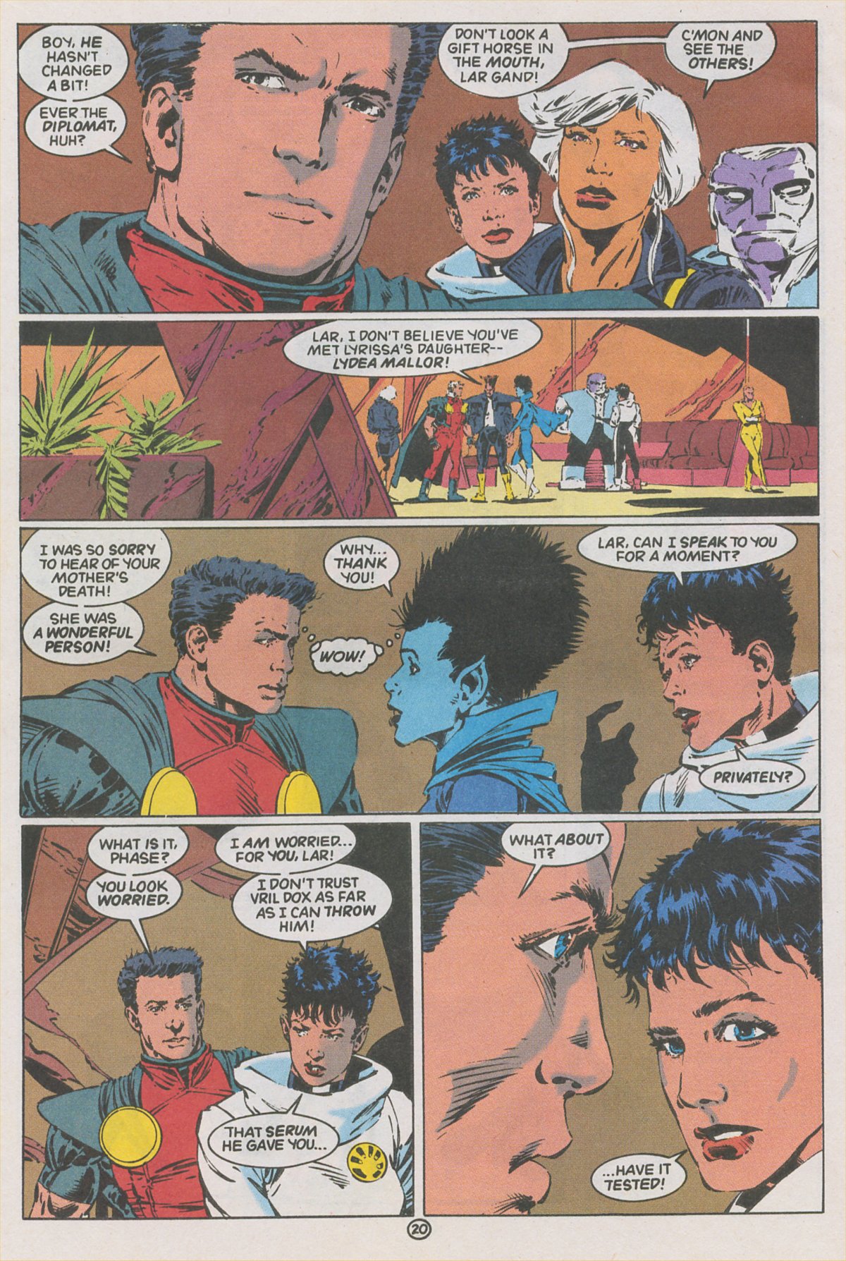 Read online Valor (1992) comic -  Issue #4 - 21