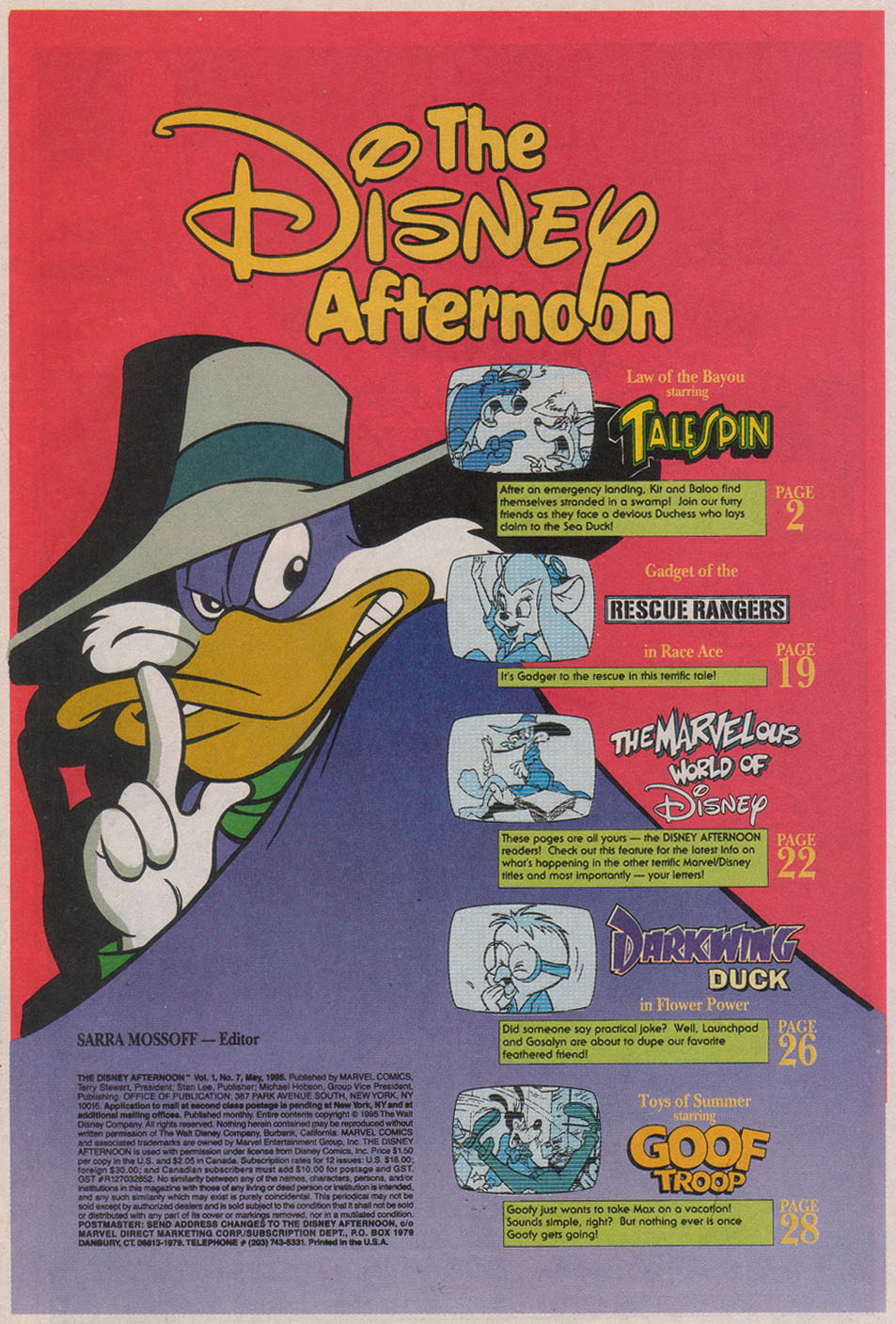 Read online The Disney Afternoon comic -  Issue #7 - 3