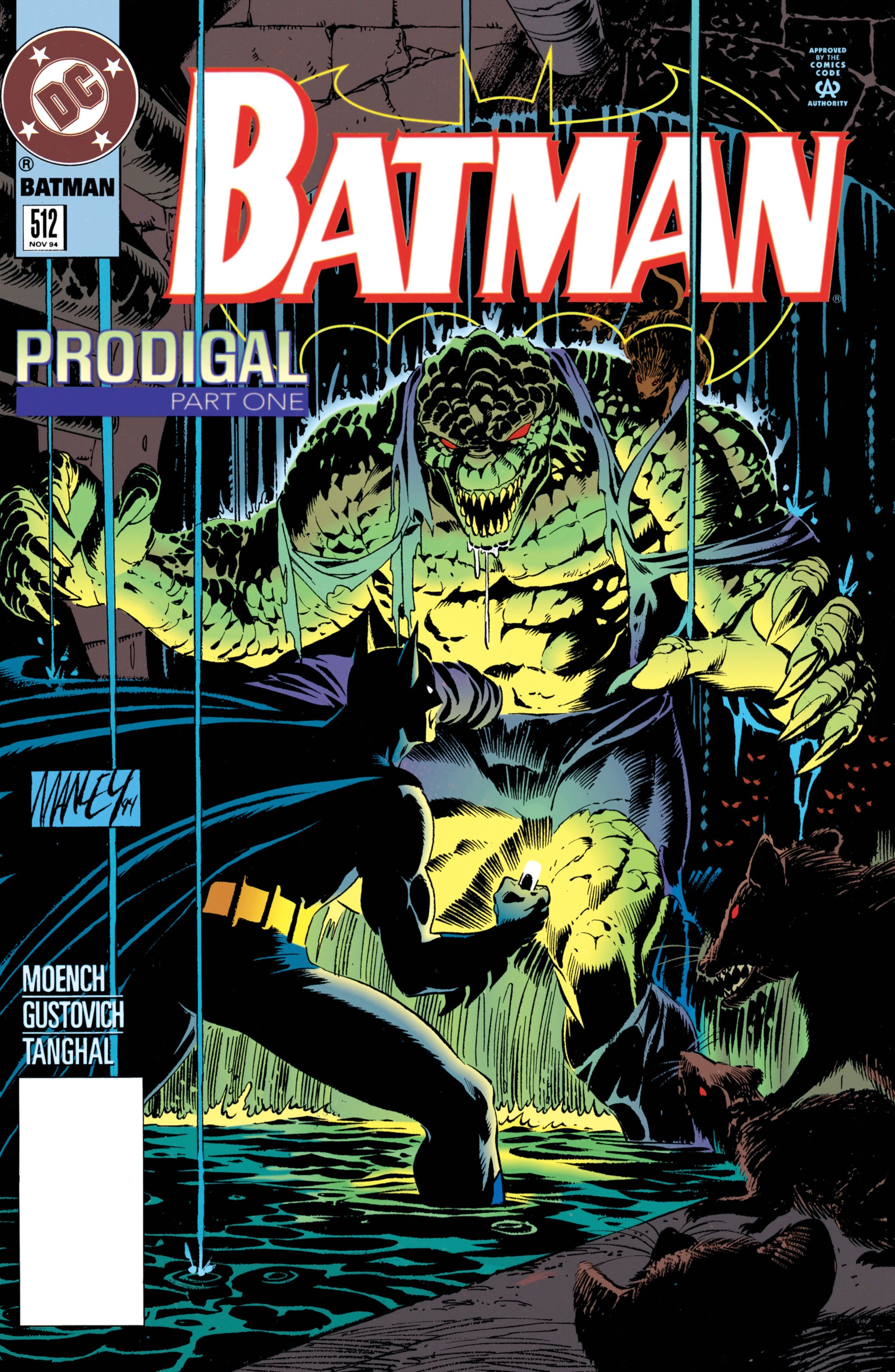 Read online Batman (1940) comic -  Issue #512 - 1