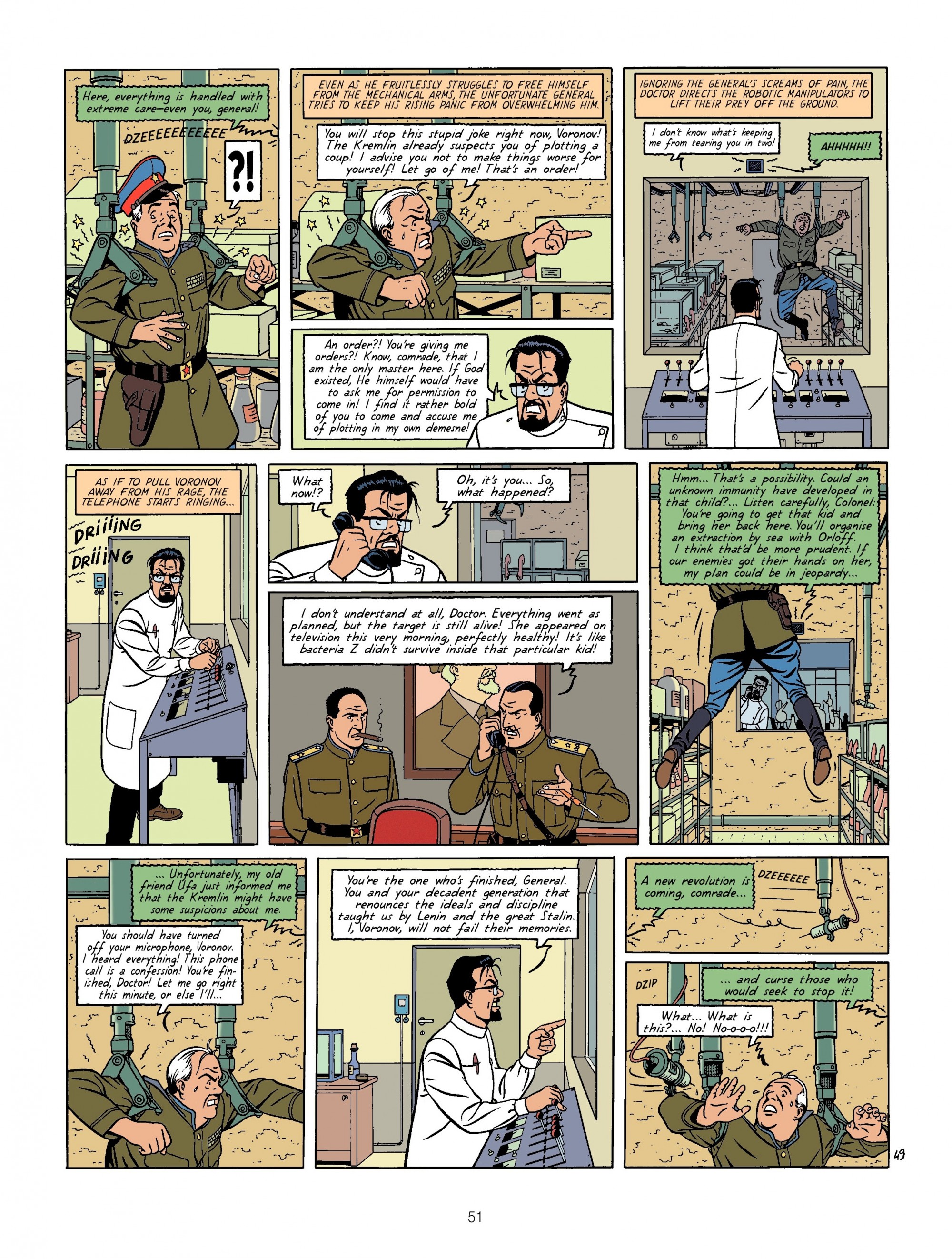 Read online Blake & Mortimer comic -  Issue #8 - 51