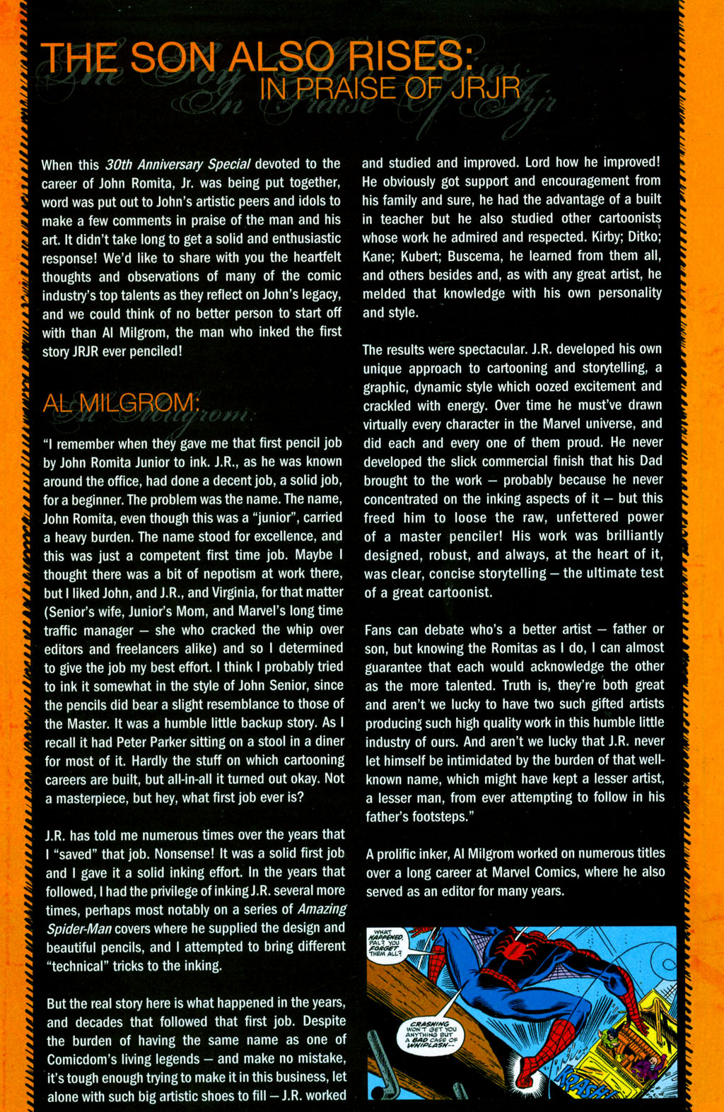 Read online John Romita Jr. 30th Anniversary Special comic -  Issue # Full - 41