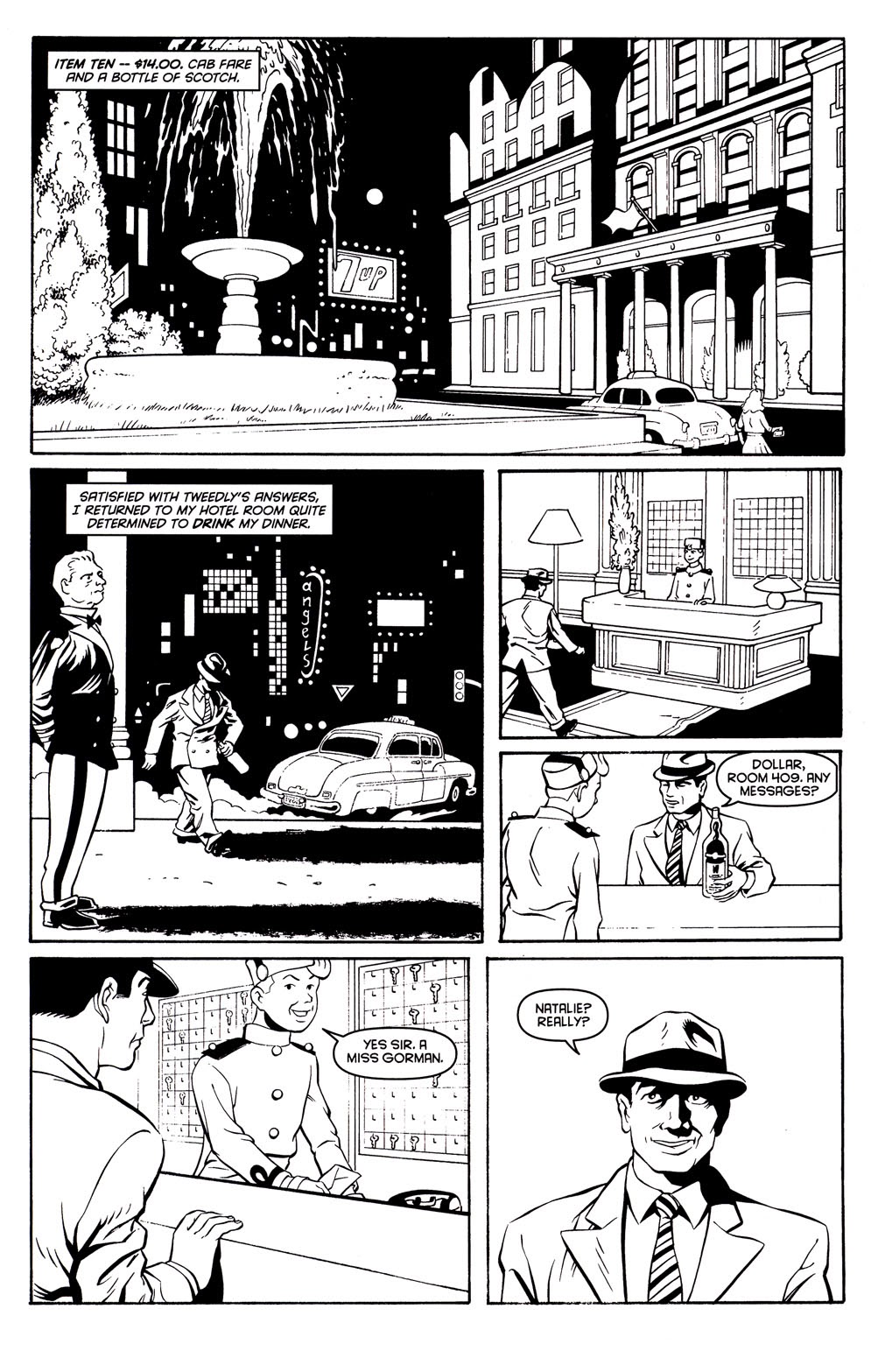 Read online Moonstone Noir: Johnny Dollar comic -  Issue # Full - 26