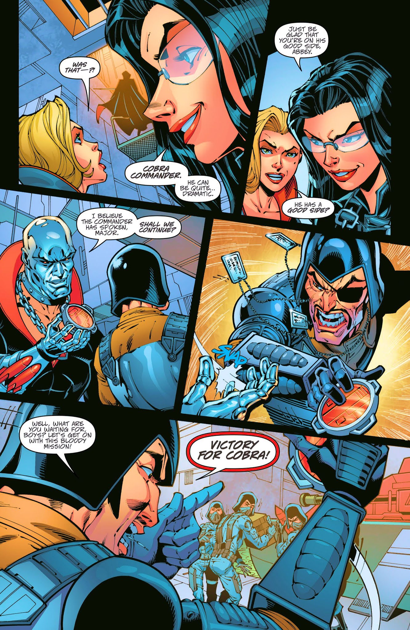 Read online Danger Girl/G.I. Joe comic -  Issue #3 - 8