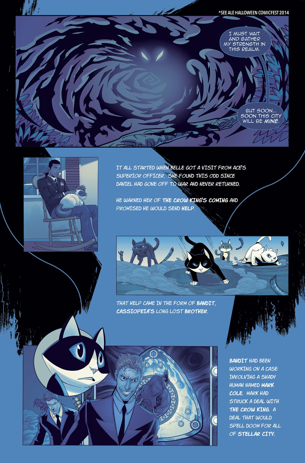 Hero Cats: Midnight Over Stellar City Vol. 2 issue 1 - Page 25