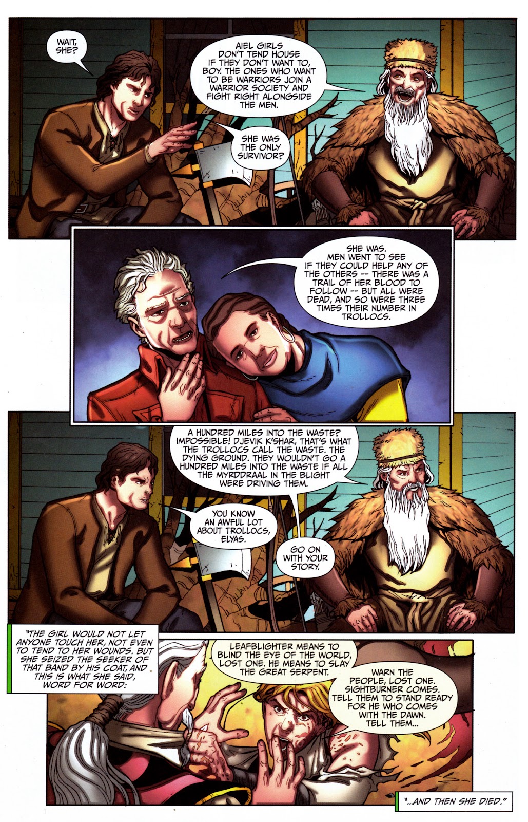 Robert Jordan's Wheel of Time: The Eye of the World issue 17 - Page 22