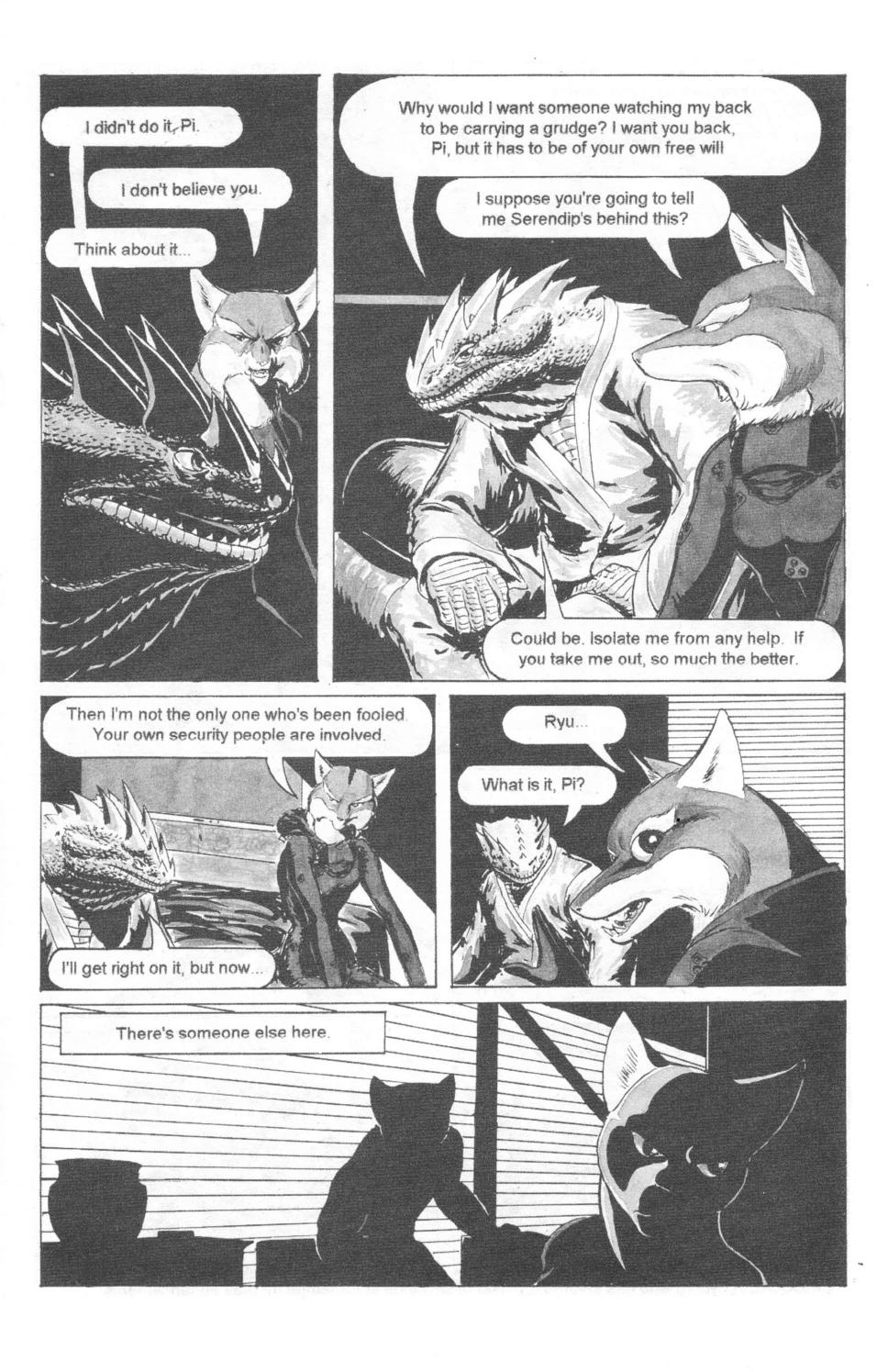 Read online Zaibatsu Tears comic -  Issue #2 - 17