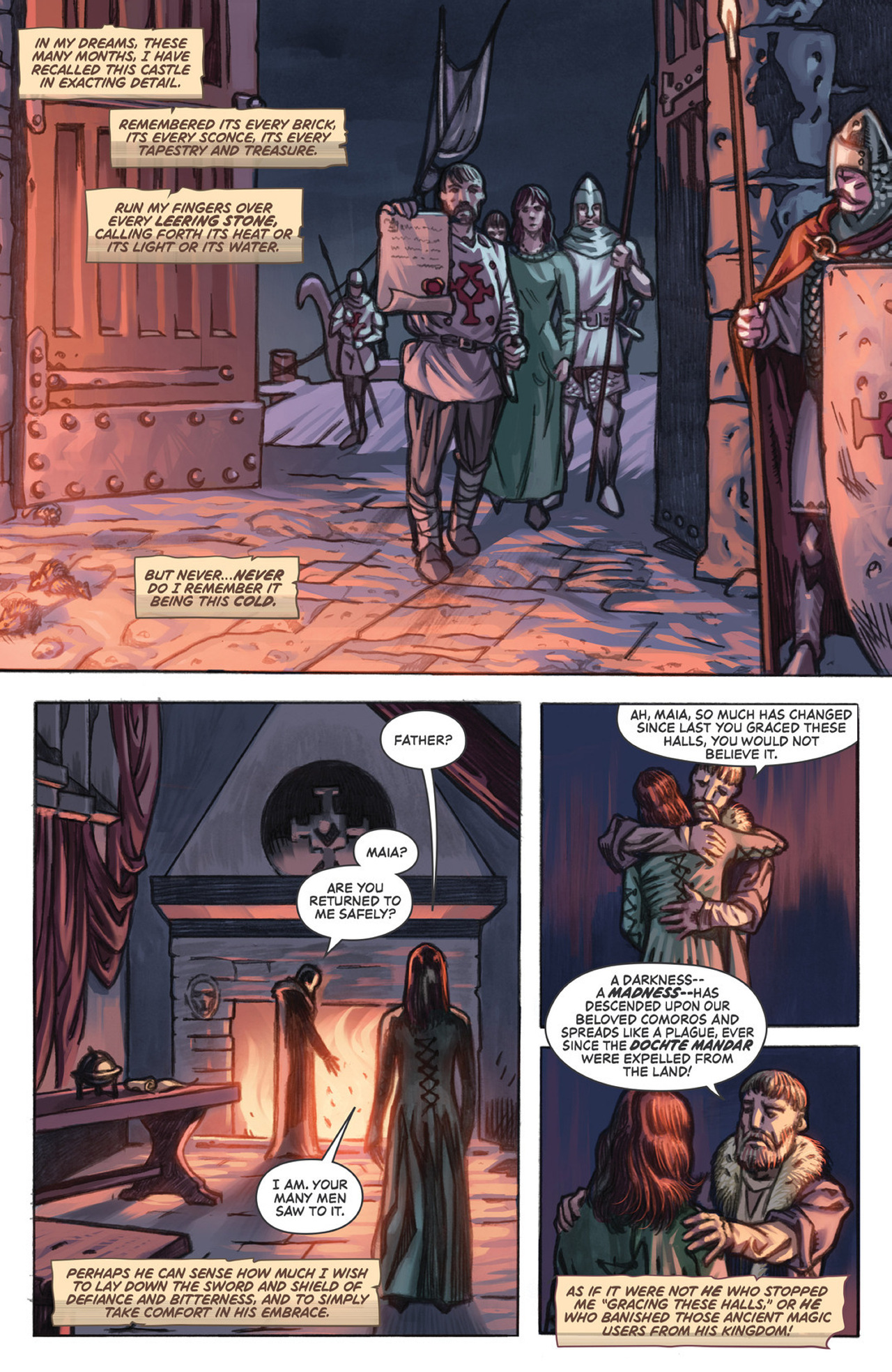 Read online Muirwood: The Lost Abbey comic -  Issue #1 - 8