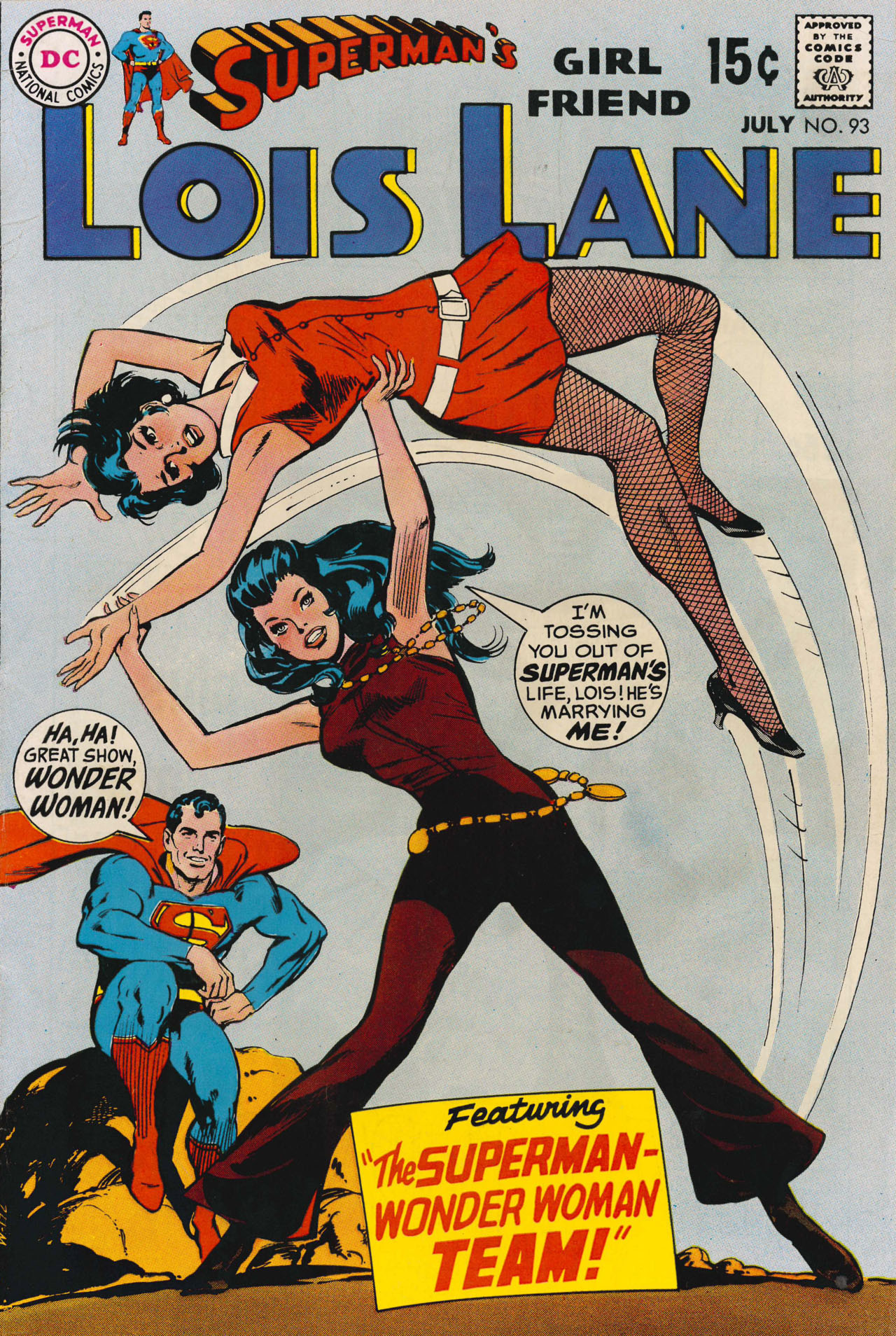 Read online Superman's Girl Friend, Lois Lane comic -  Issue #93 - 1