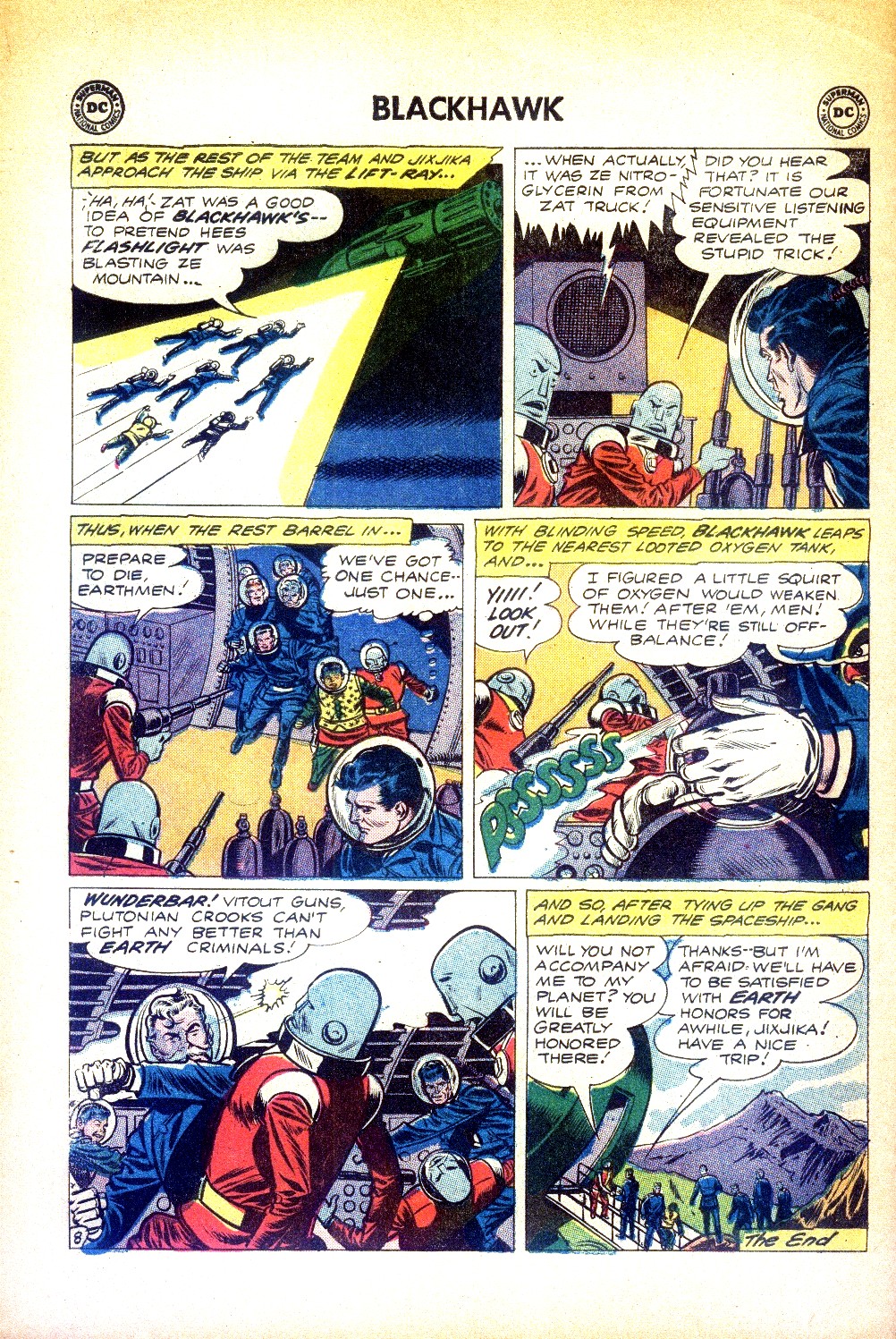 Read online Blackhawk (1957) comic -  Issue #156 - 10