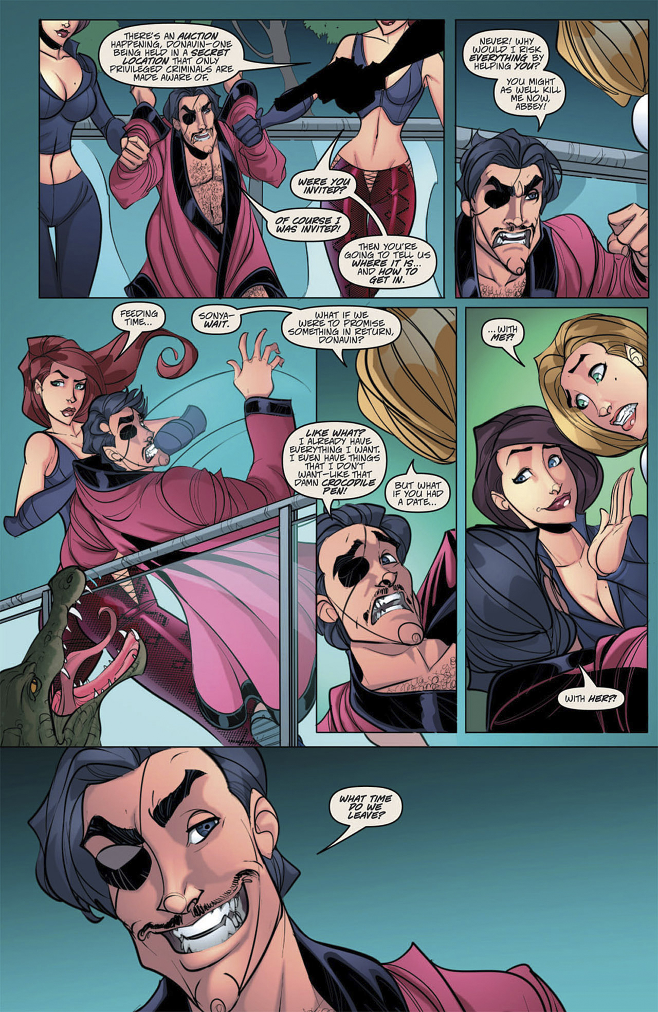 Read online Danger Girl: Revolver comic -  Issue #4 - 6