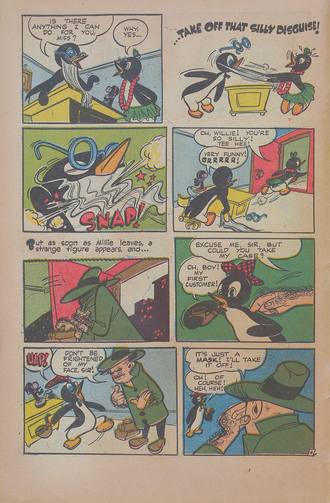Read online Willie The Penguin comic -  Issue #6 - 6