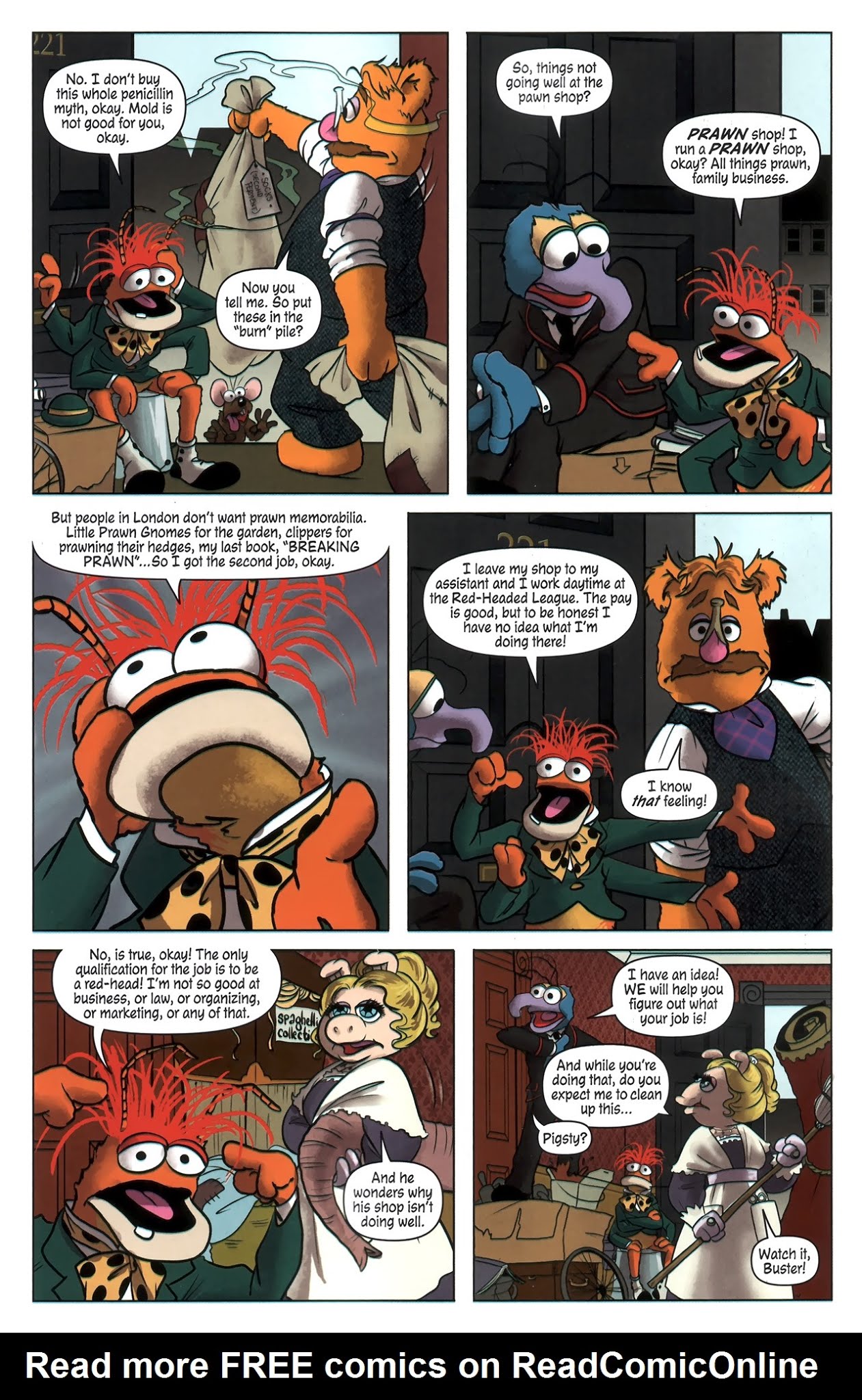 Read online Muppet Sherlock Holmes comic -  Issue #3 - 5