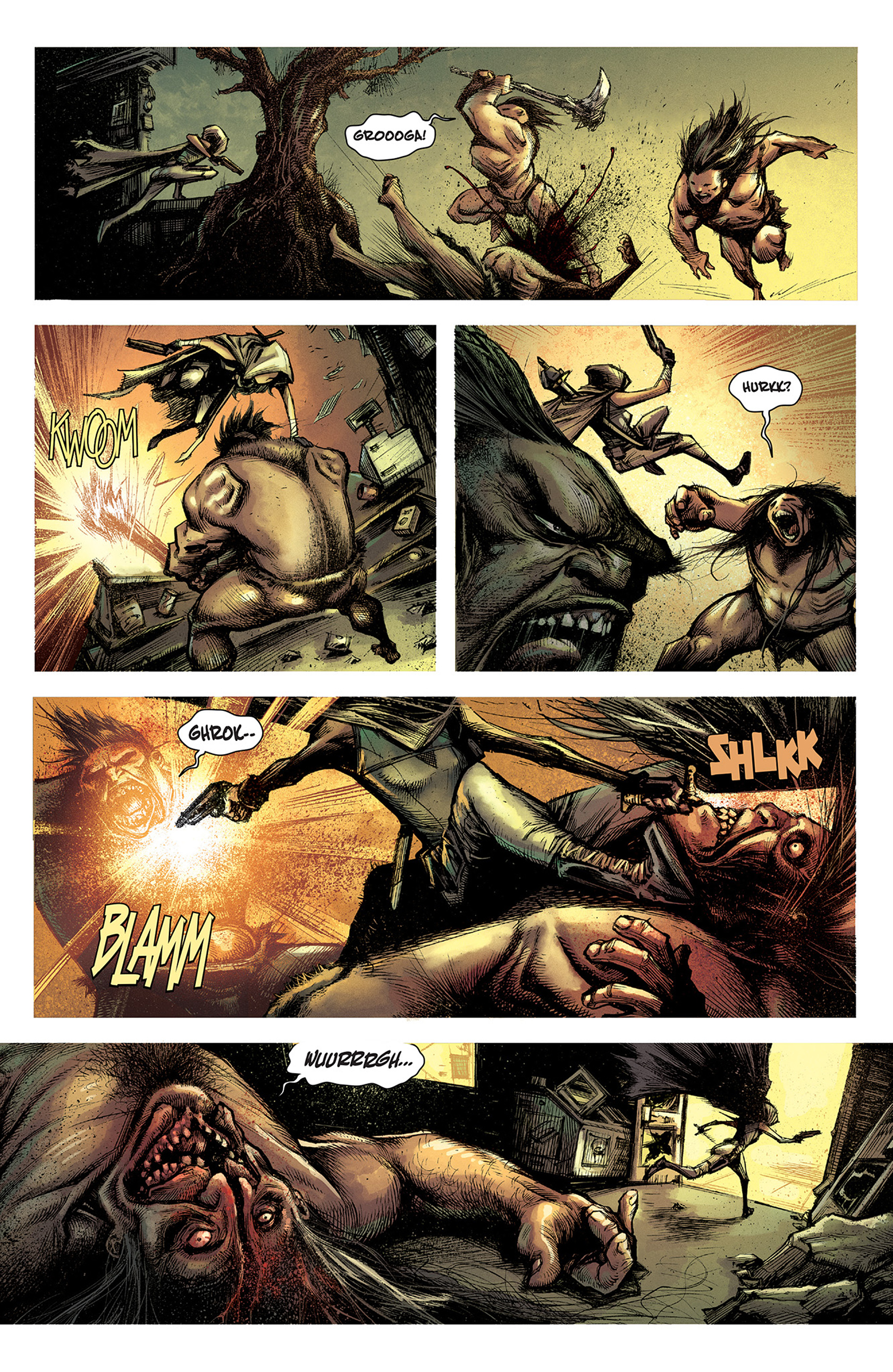 Read online Devolution comic -  Issue #1 - 5