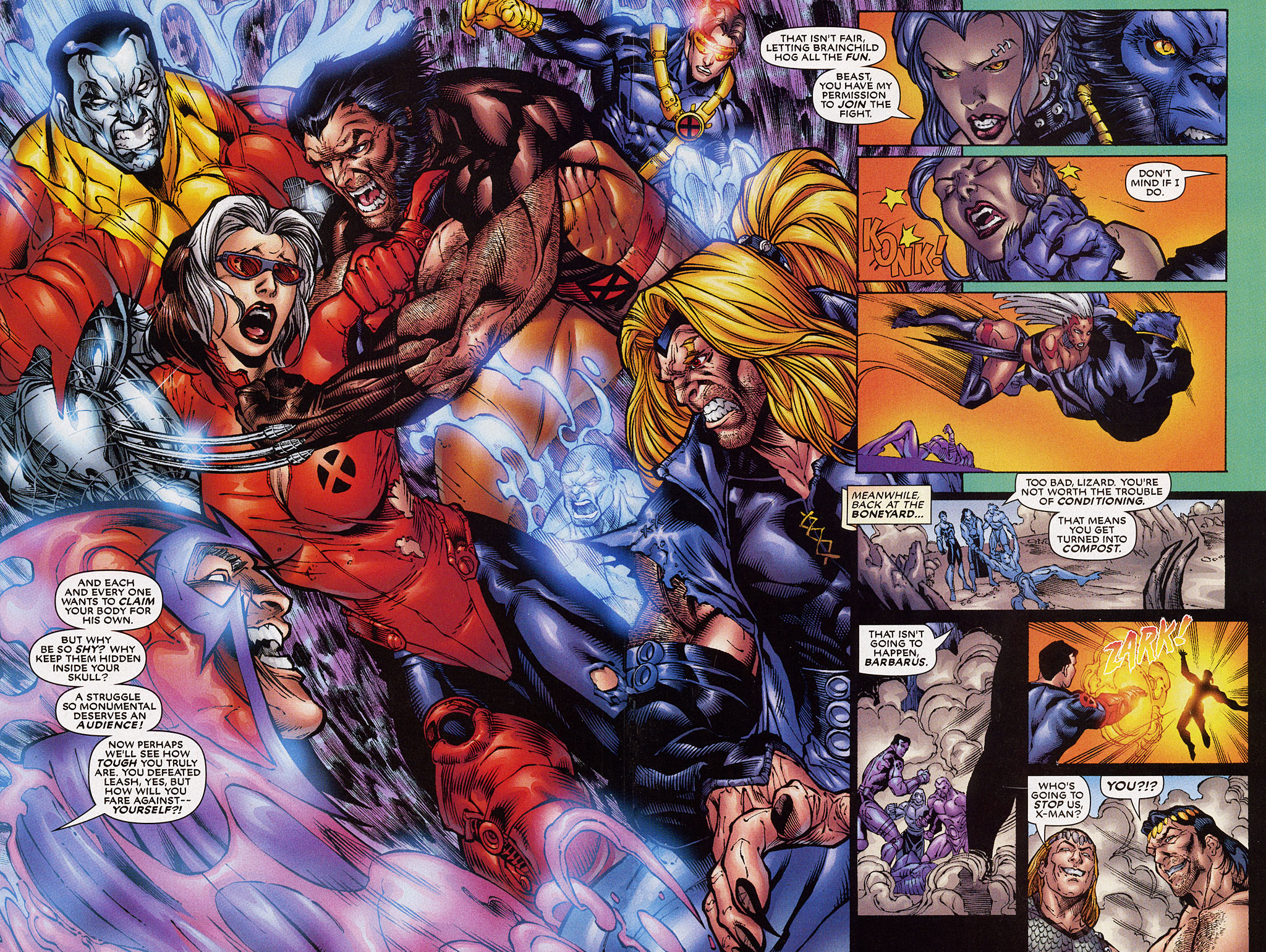 Read online X-Treme X-Men: Savage Land comic -  Issue #4 - 13