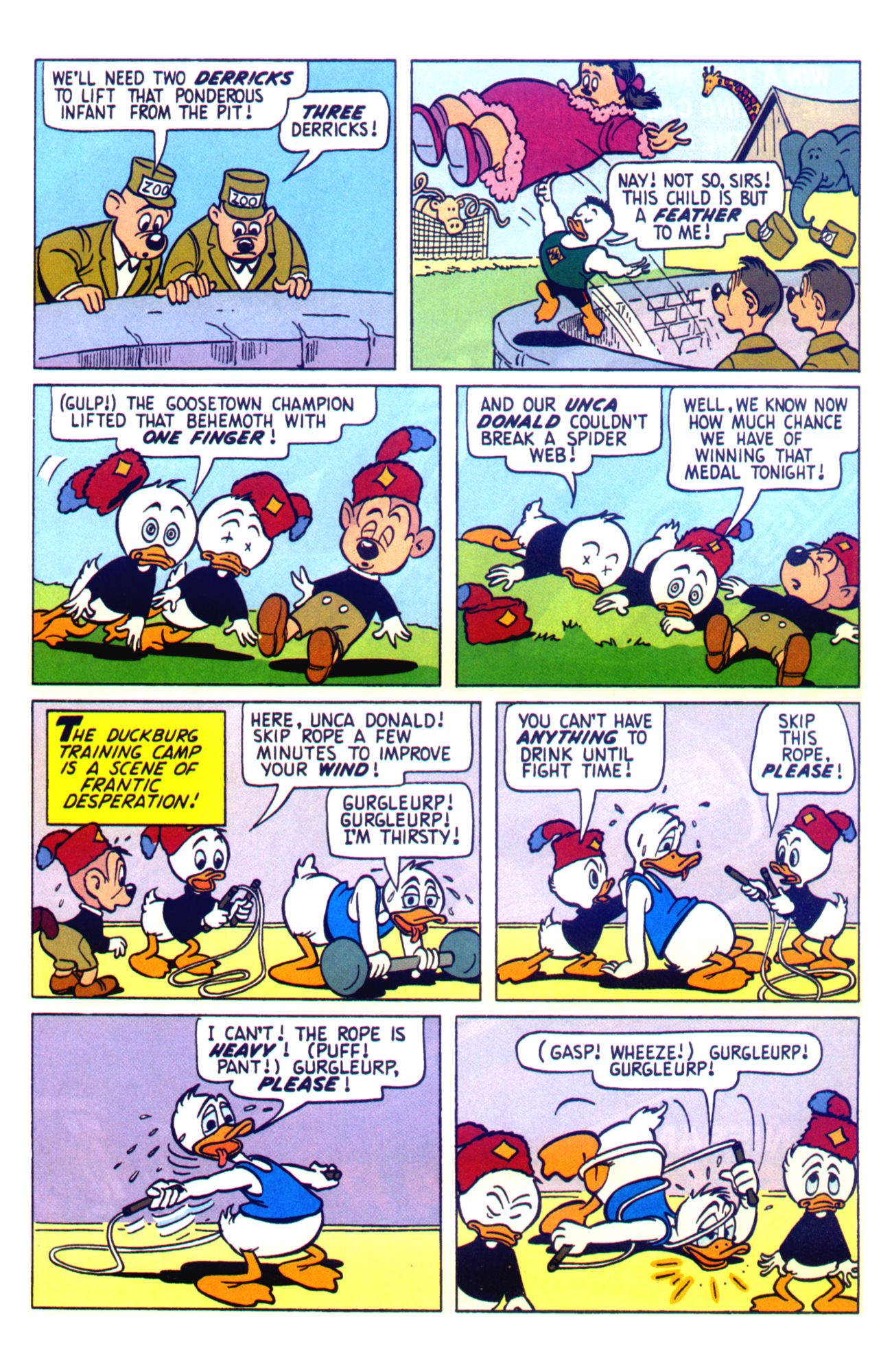 Read online Walt Disney's Junior Woodchucks Limited Series comic -  Issue #1 - 8