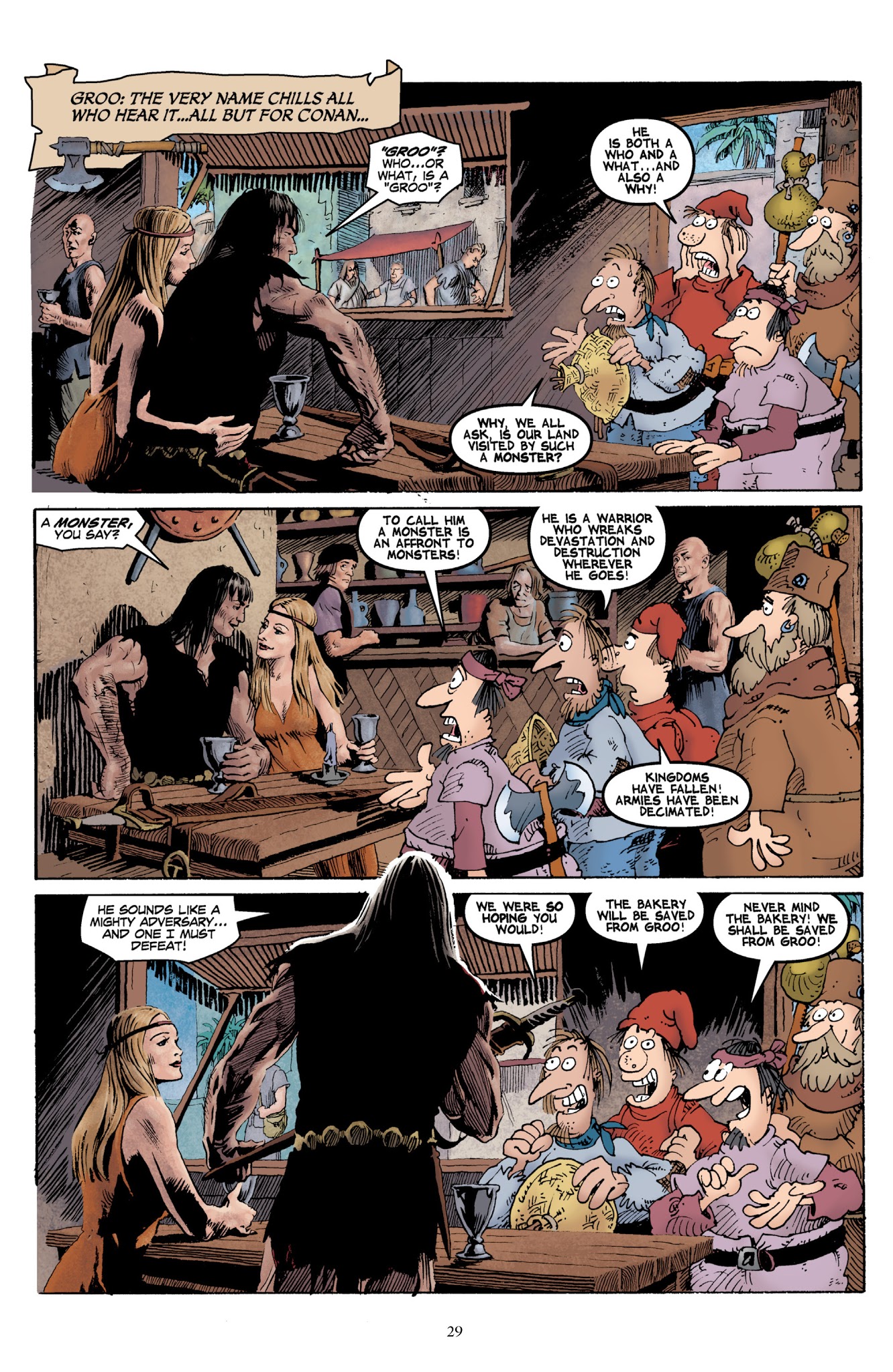 Read online Groo vs. Conan comic -  Issue # TPB - 31