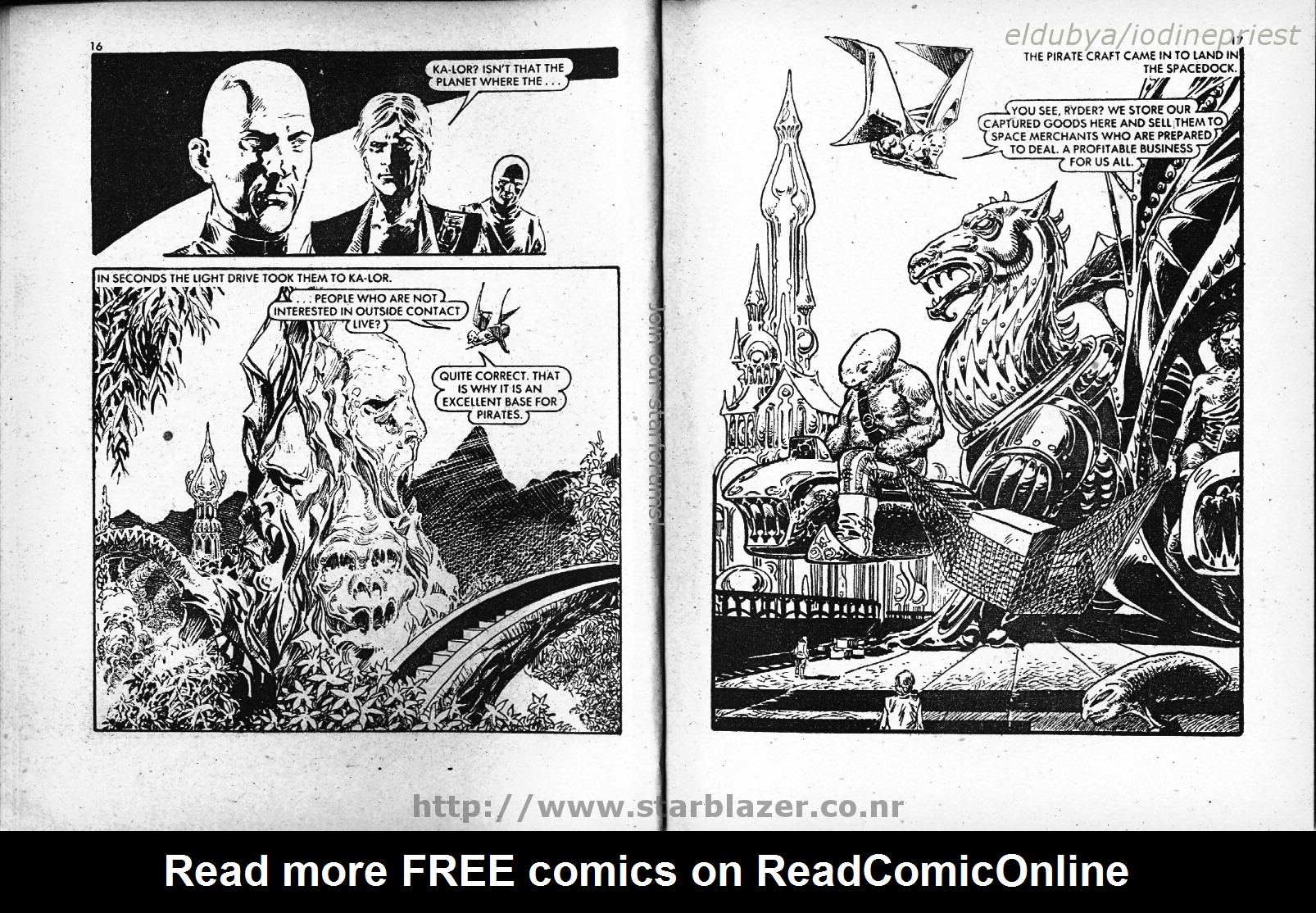 Read online Starblazer comic -  Issue #66 - 10