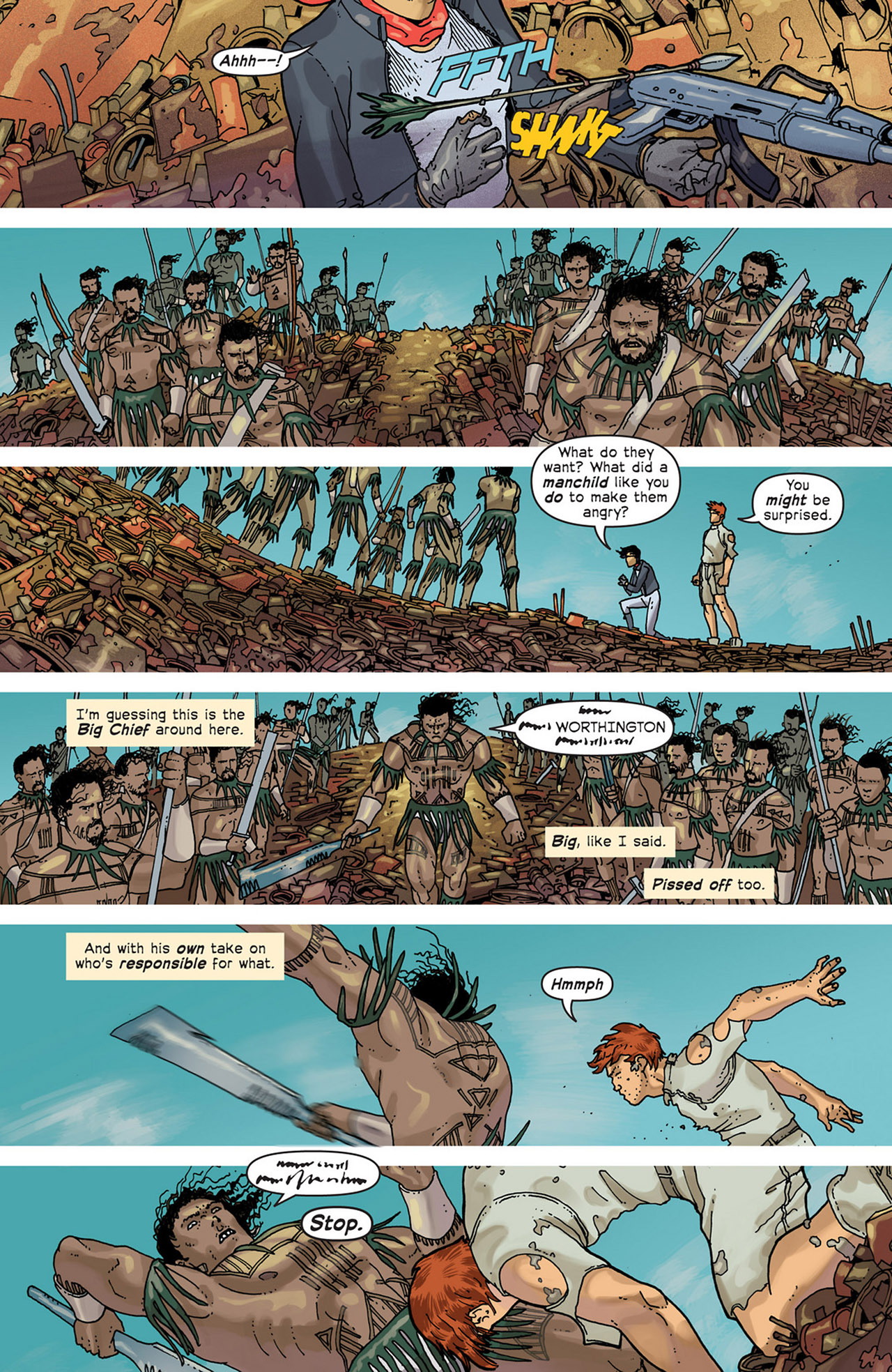 Read online Great Pacific comic -  Issue #5 - 17