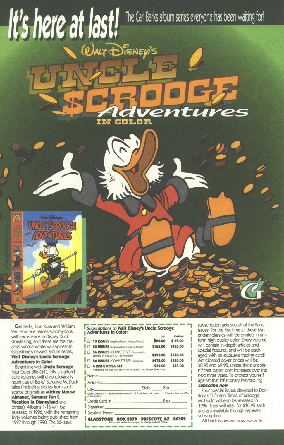 Read online Walt Disney's Donald Duck Adventures (1987) comic -  Issue #38 - 22