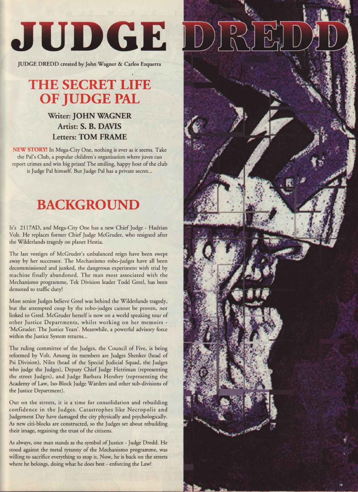 Read online Judge Dredd: The Megazine (vol. 2) comic -  Issue #78 - 3
