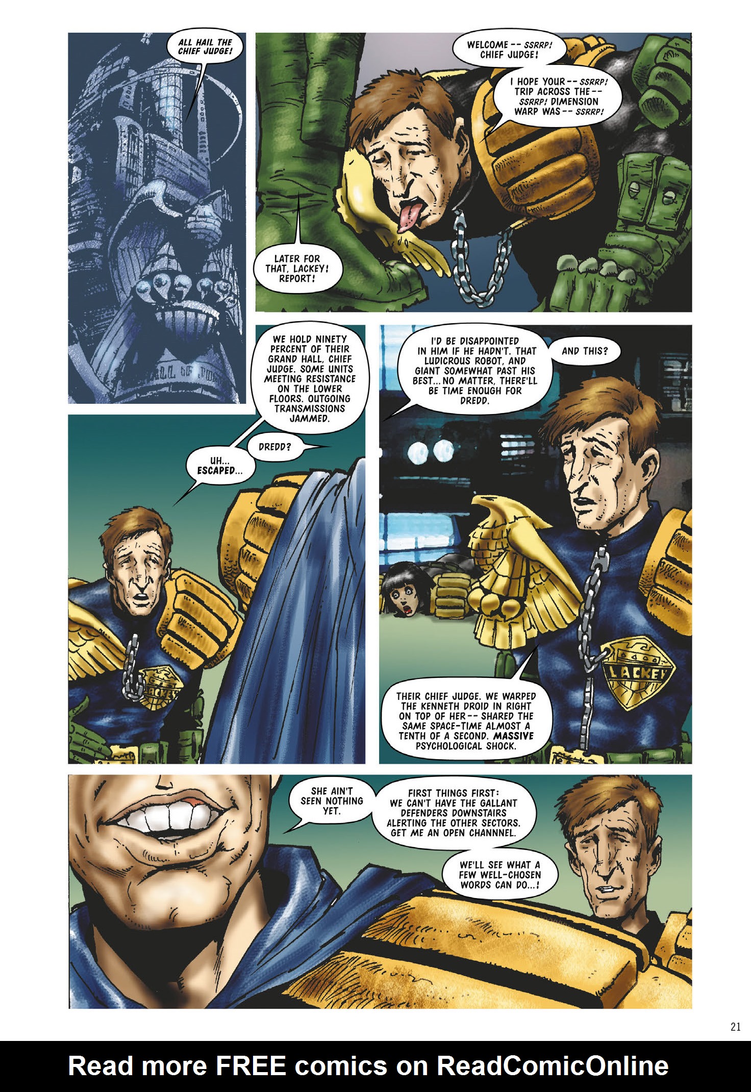 Read online Judge Dredd: The Complete Case Files comic -  Issue # TPB 34 (Part 1) - 23
