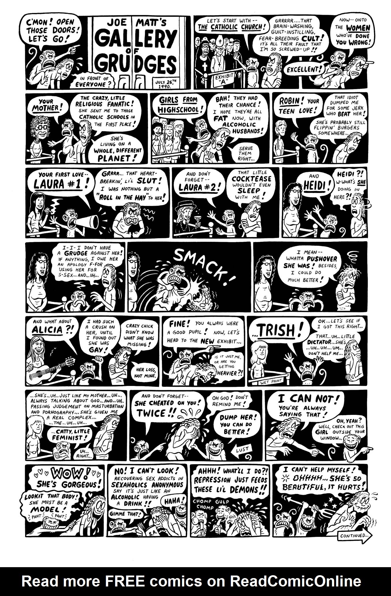 Read online Peepshow: The Cartoon Diary of Joe Matt comic -  Issue # Full - 62