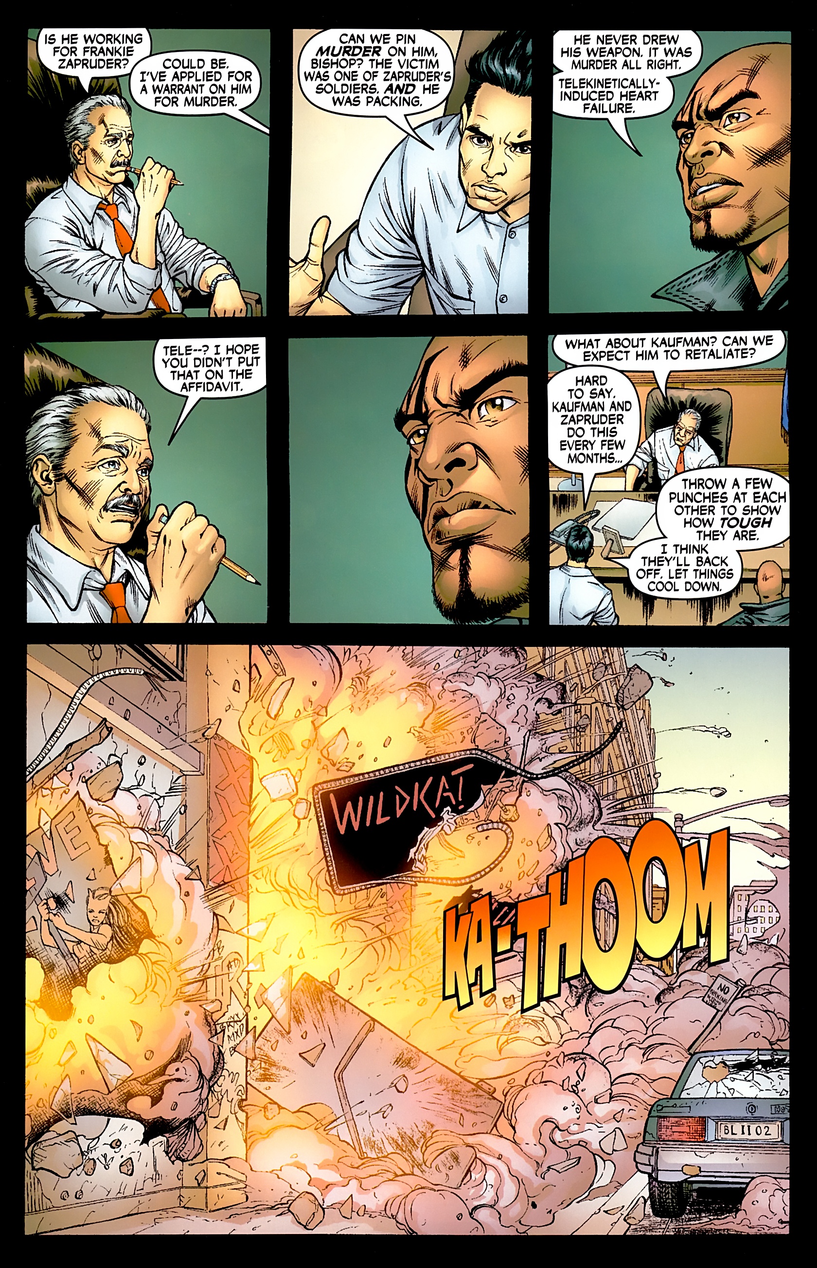 Read online District X comic -  Issue #5 - 7