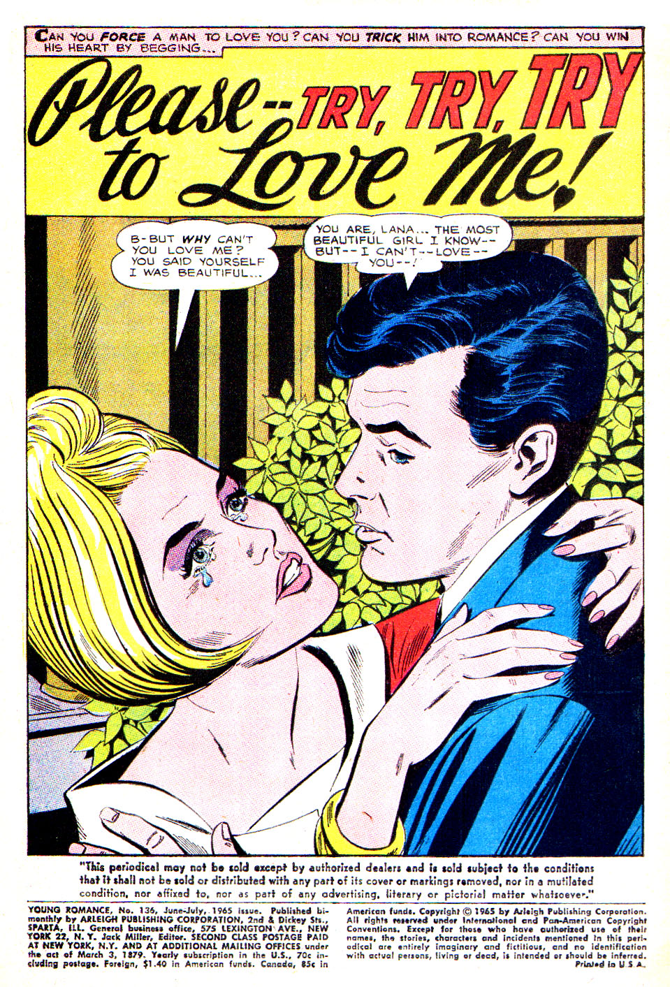 Read online Young Romance comic -  Issue #136 - 3