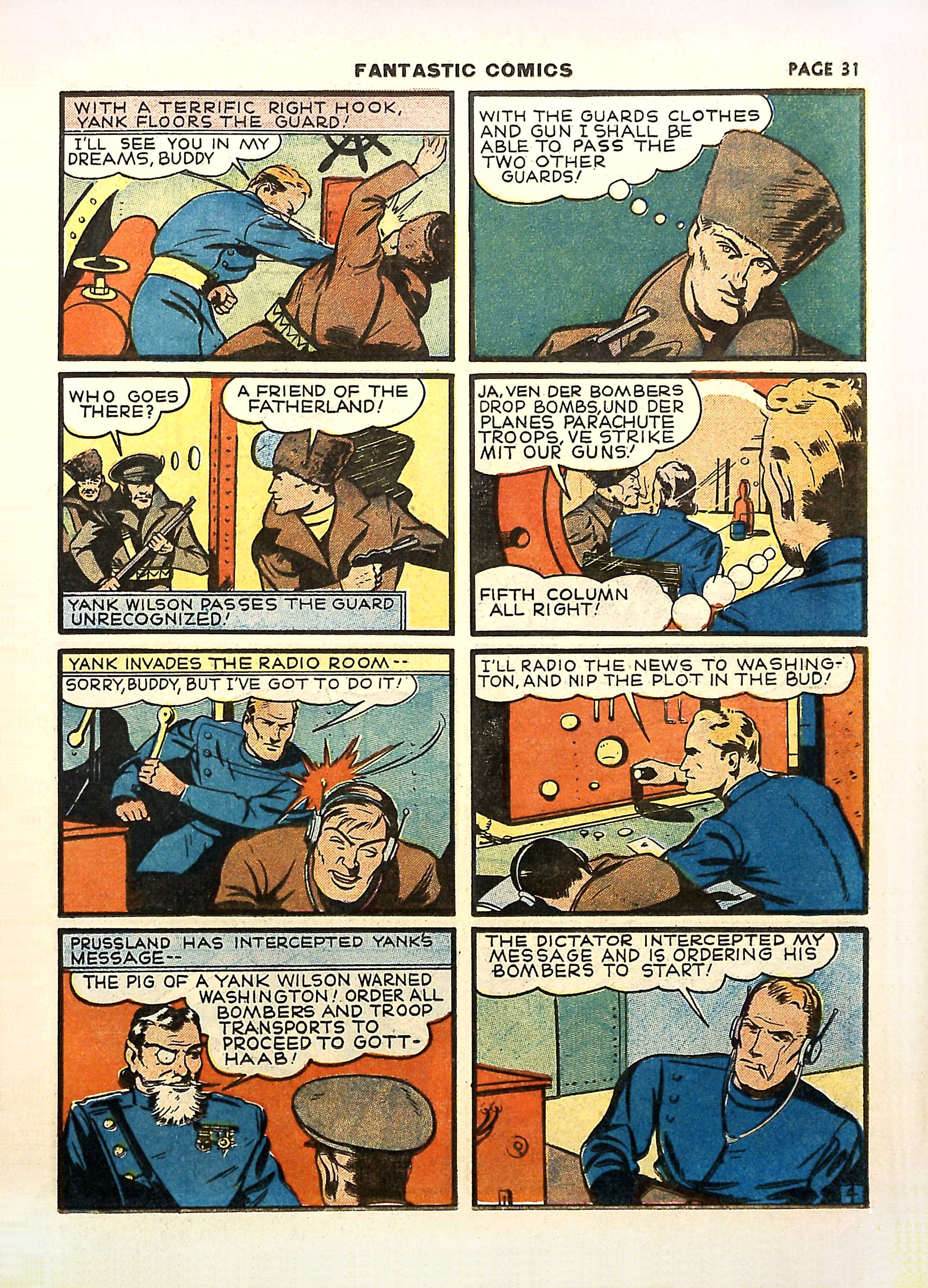 Read online Fantastic Comics comic -  Issue #11 - 34