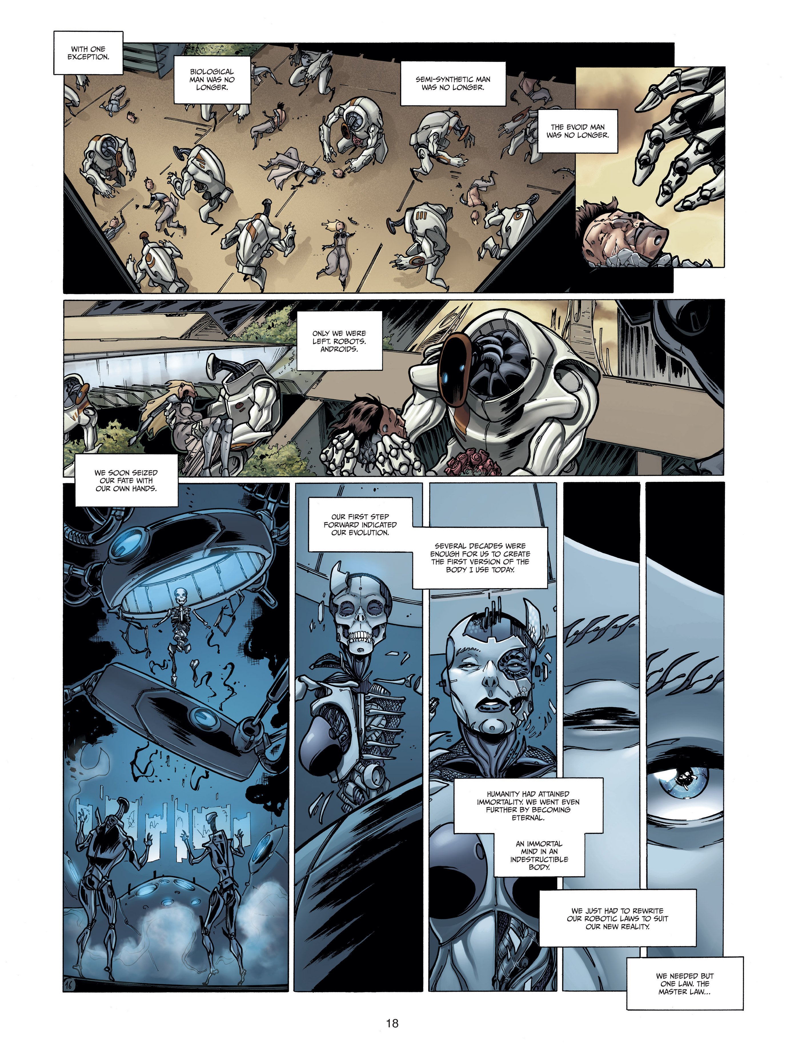 Read online Androïds comic -  Issue #5 - 17