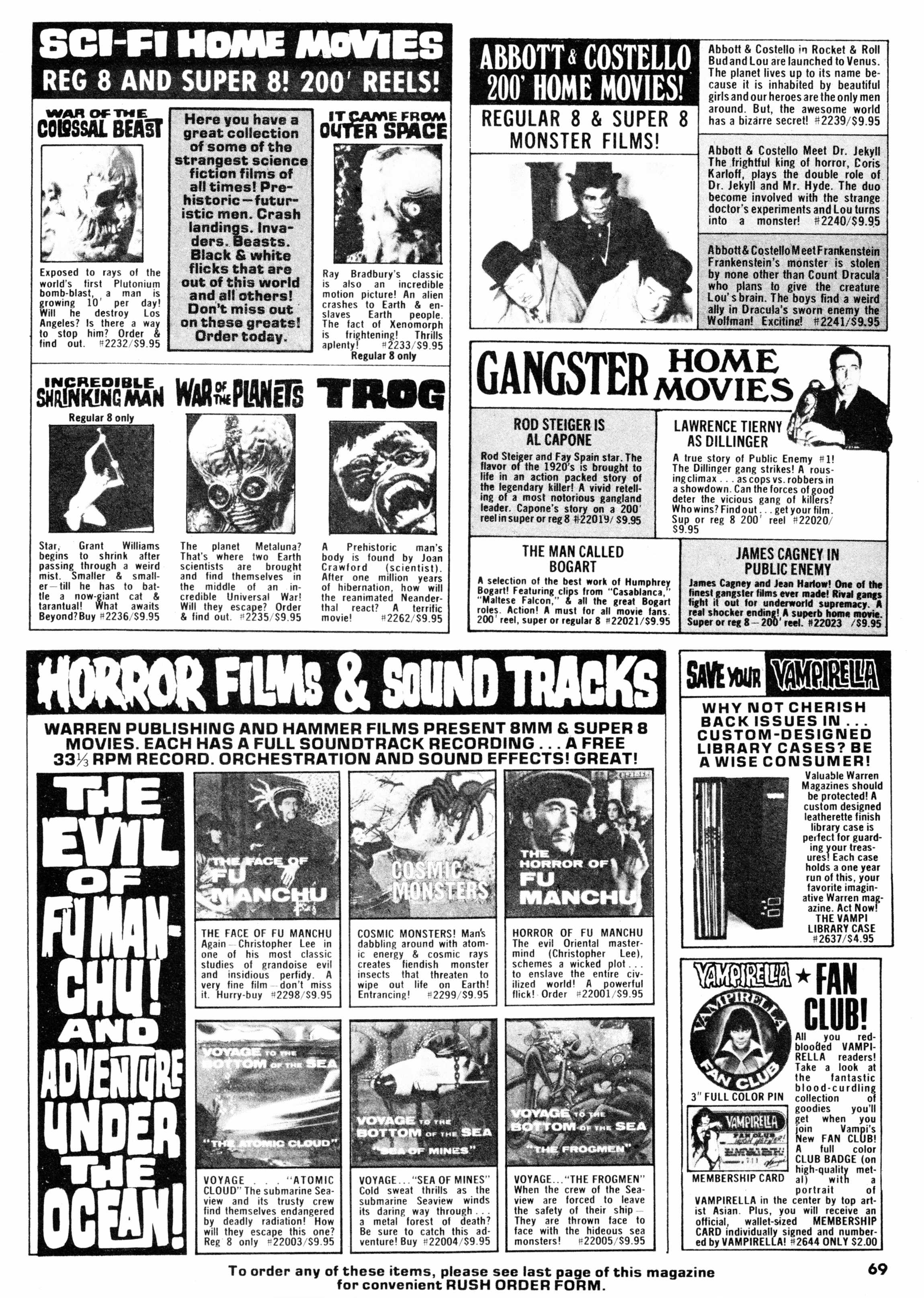 Read online Vampirella (1969) comic -  Issue #68 - 69