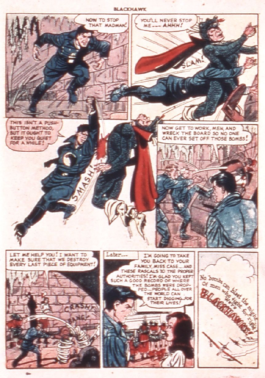 Read online Blackhawk (1957) comic -  Issue #23 - 25