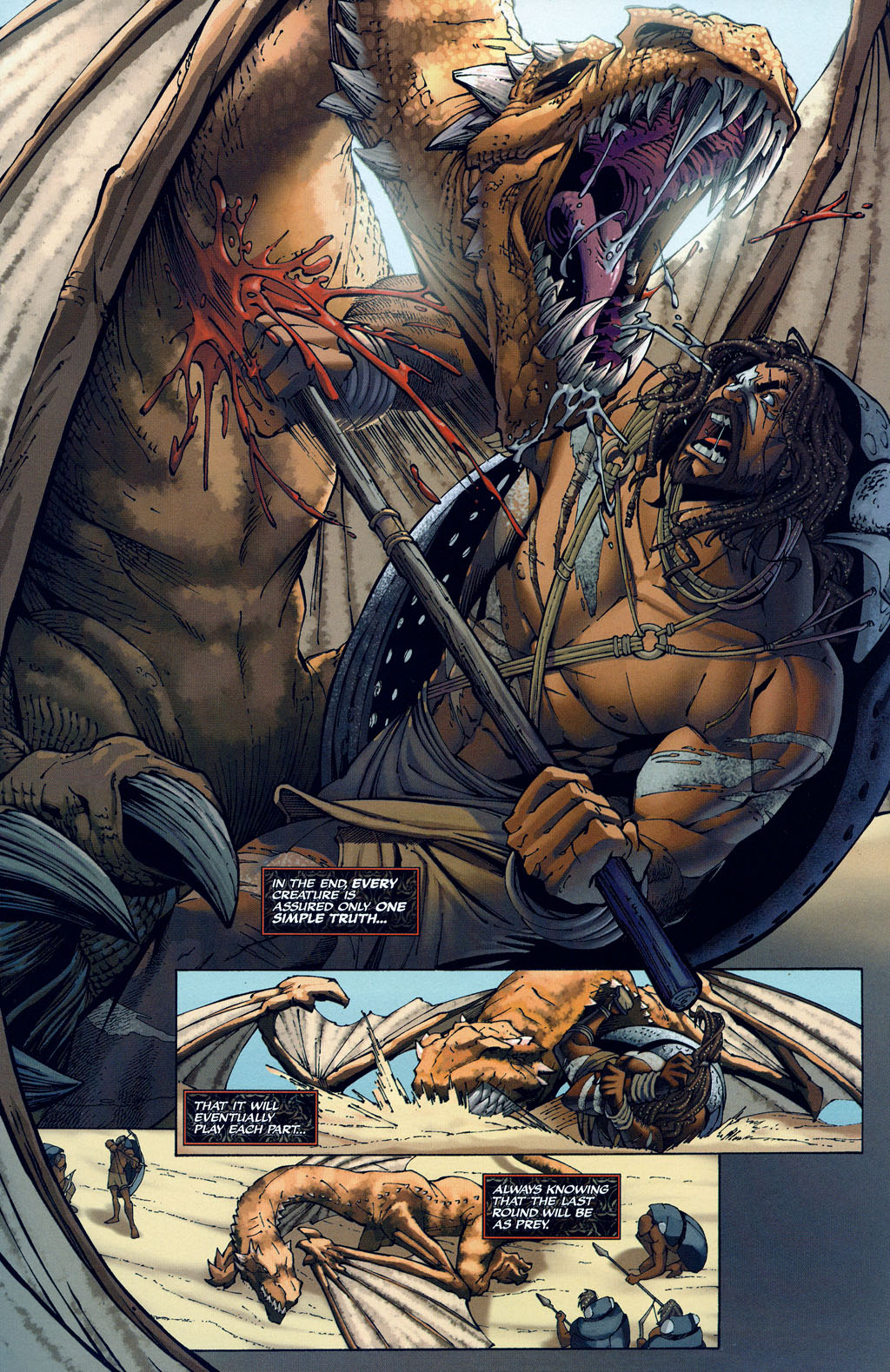Read online Michael Turner's Soulfire: Chaos Reign Beginnings comic -  Issue # Full - 6