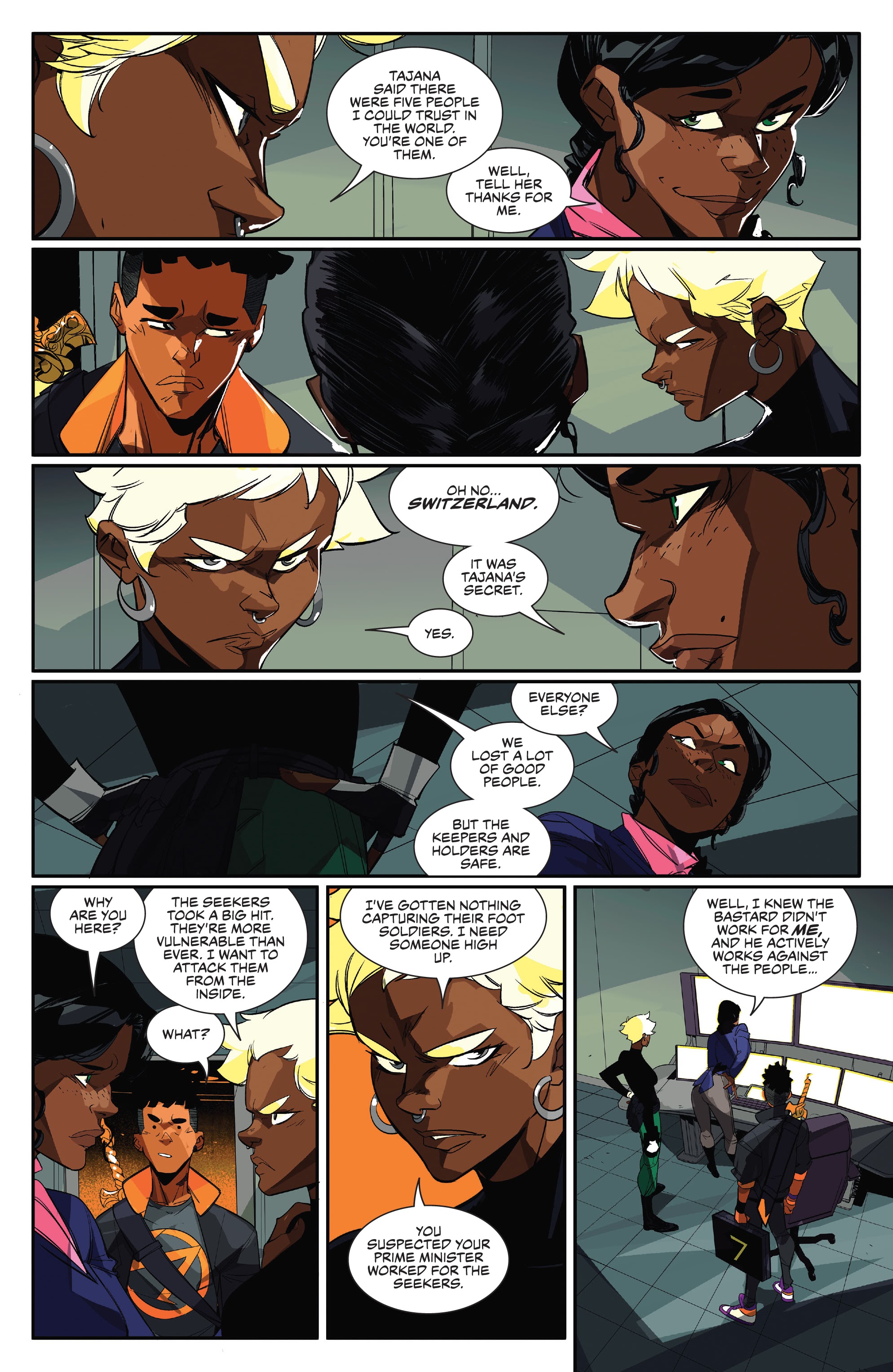 Read online Seven Secrets comic -  Issue #10 - 13