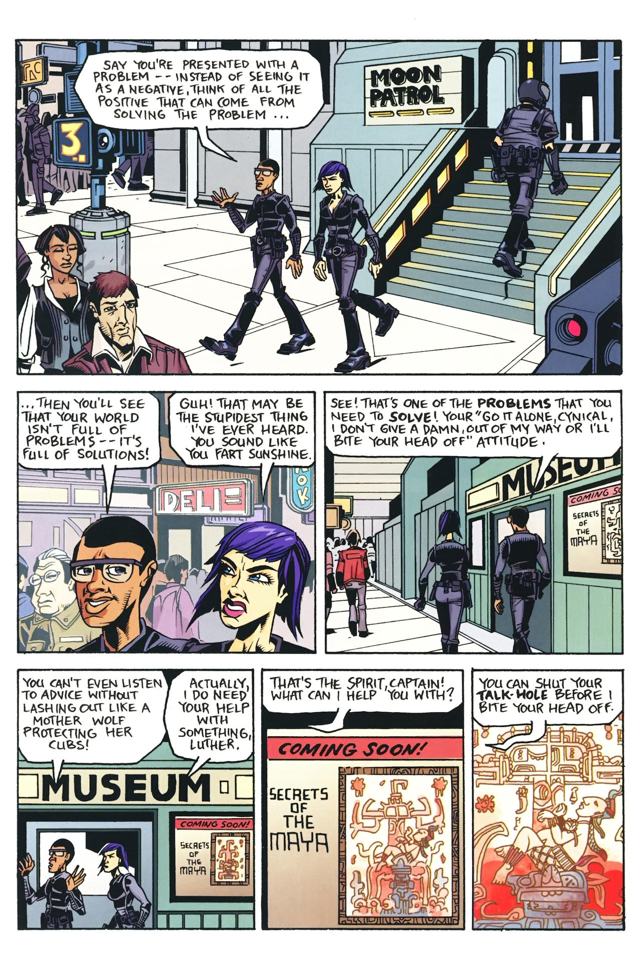 Read online Werewolves on the Moon: Versus Vampires comic -  Issue #1 - 7