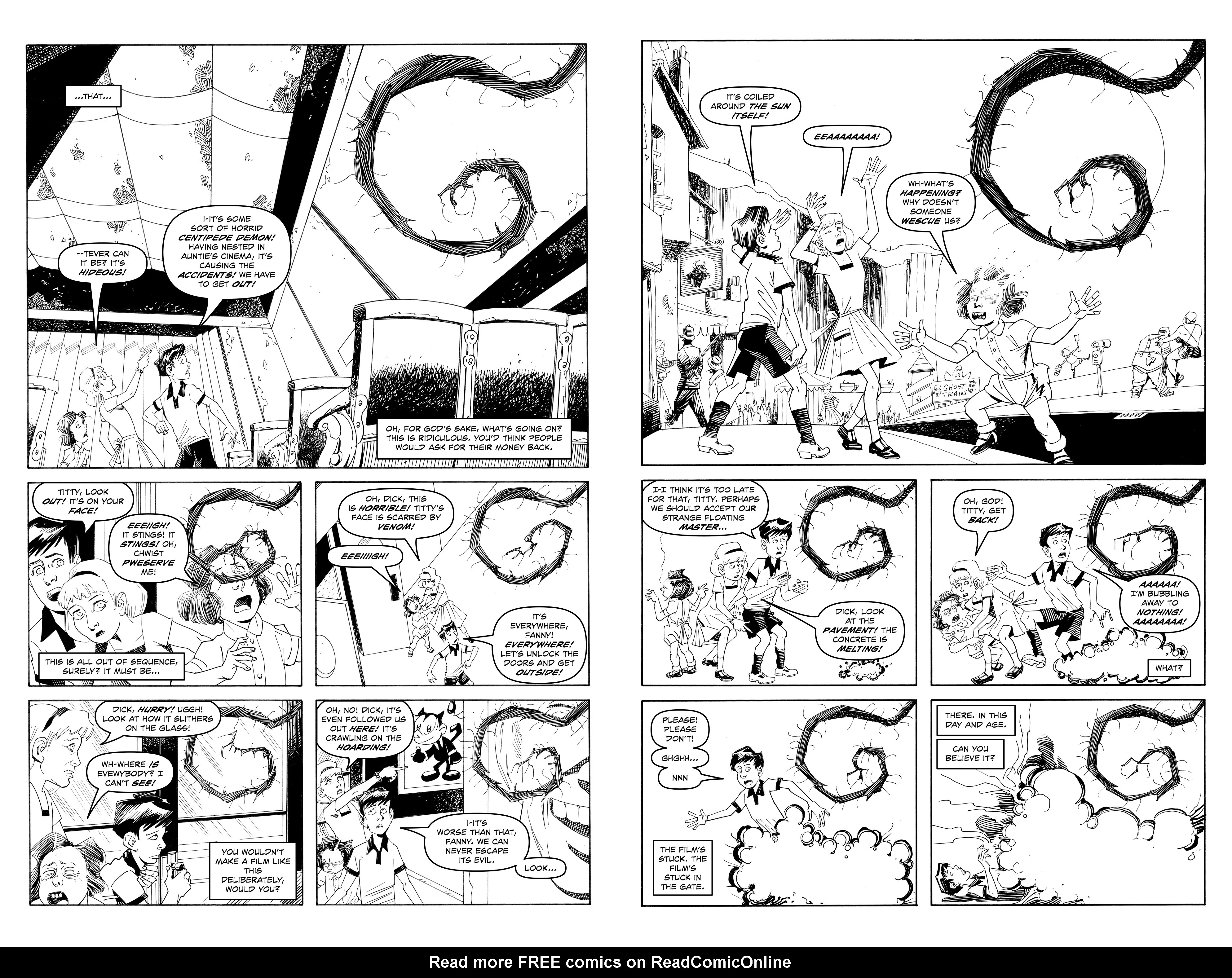 Read online Alan Moore's Cinema Purgatorio comic -  Issue #10 - 8