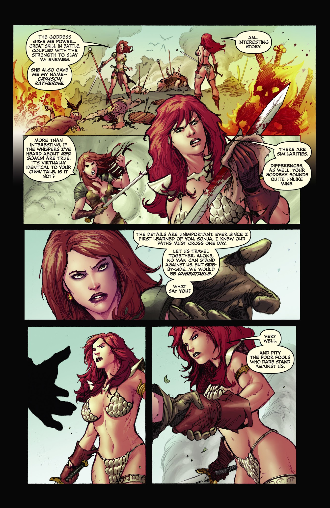 Read online Giant-Size Red Sonja comic -  Issue #2 - 6