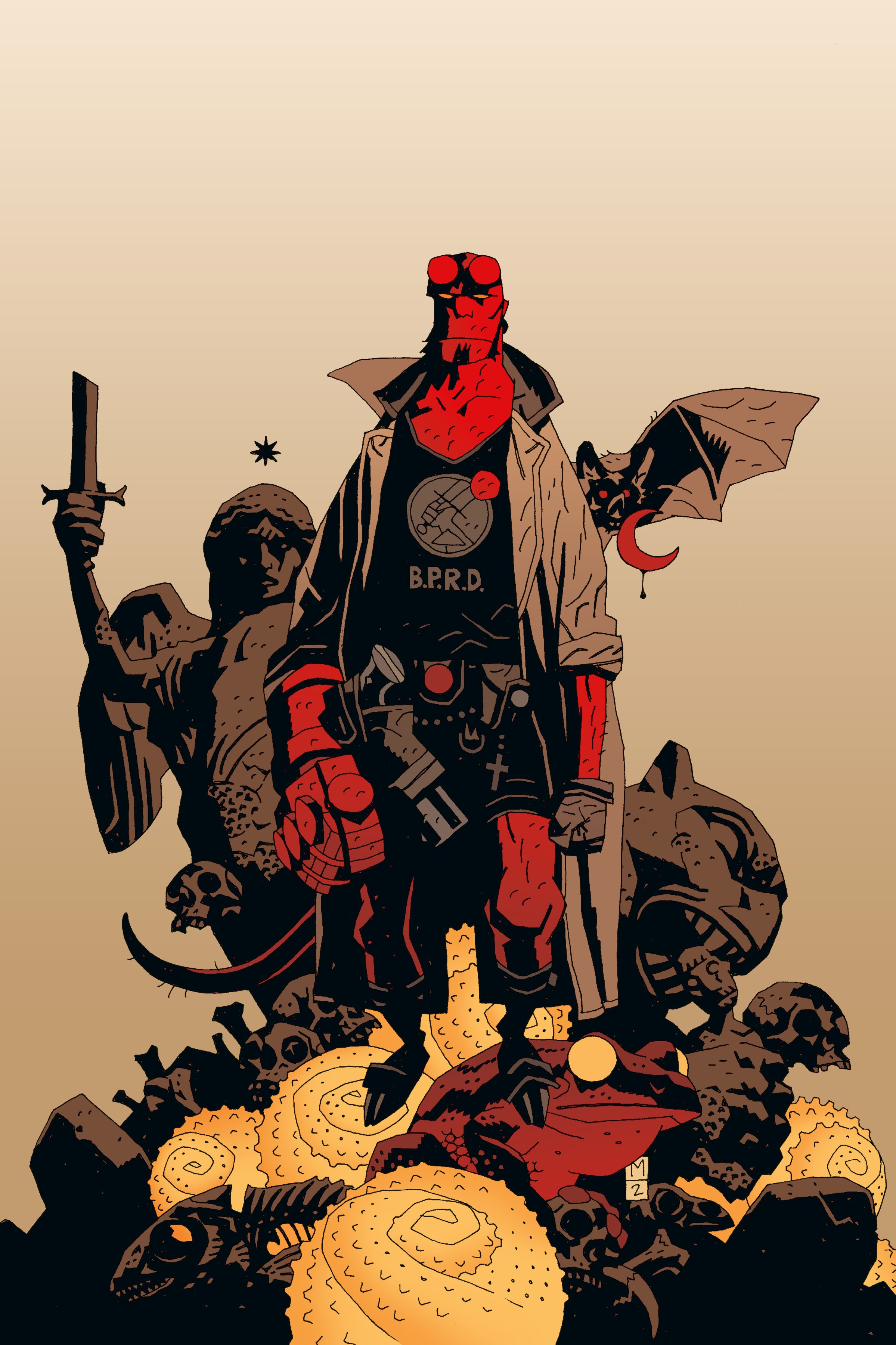 Read online Hellboy: 25 Years of Covers comic -  Issue # TPB (Part 1) - 50