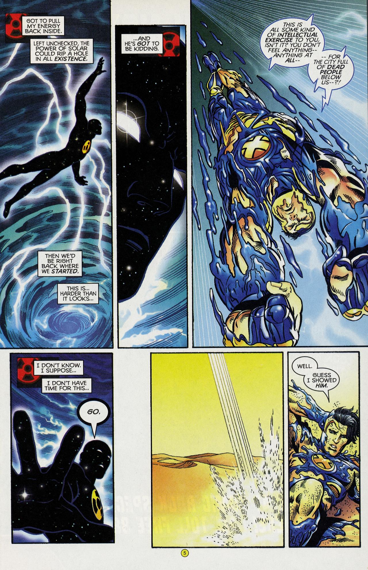 Read online Solar, Man of the Atom: Hell on Earth comic -  Issue #3 - 7