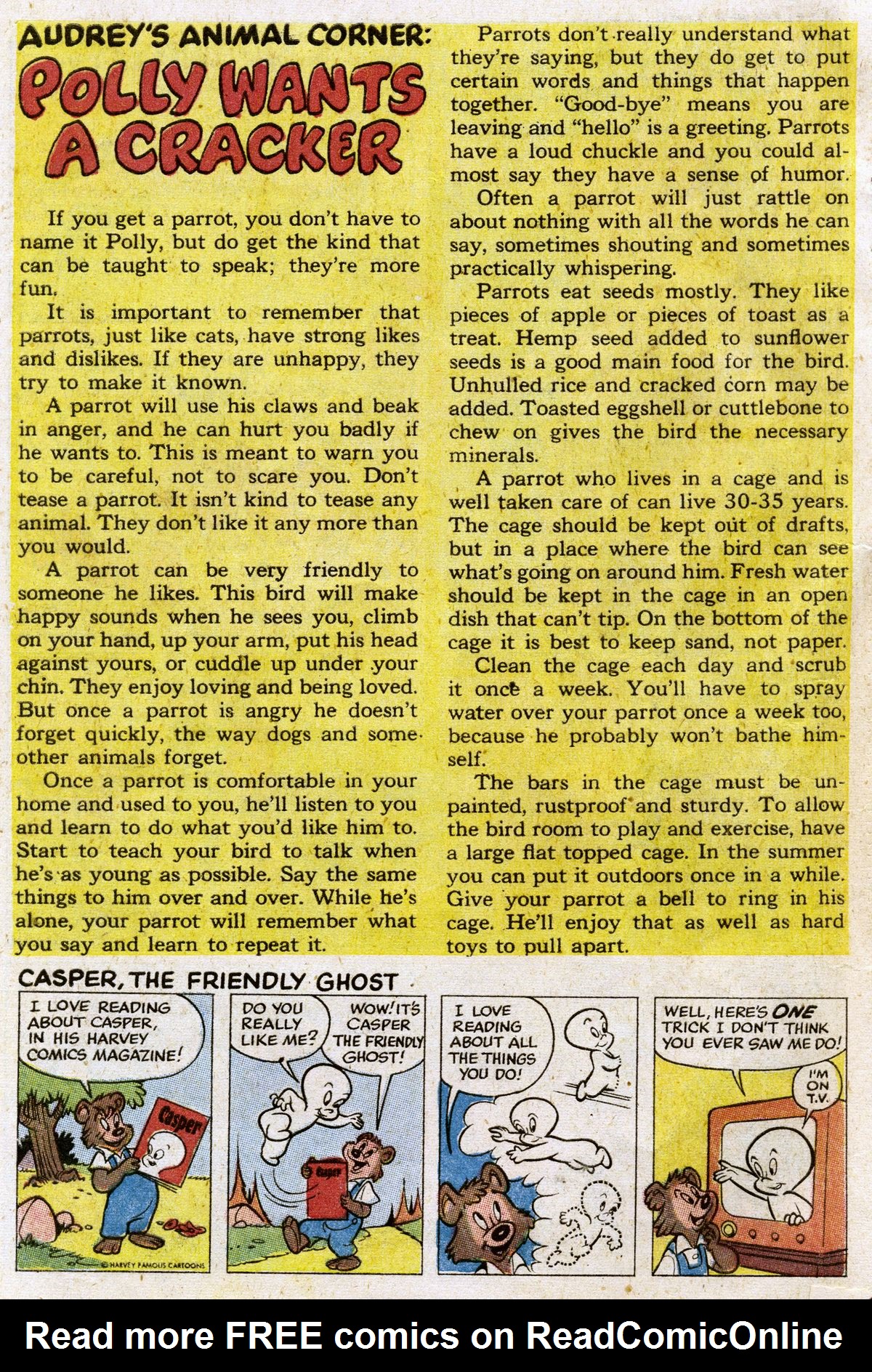 Read online Little Audrey And Melvin comic -  Issue #52 - 25
