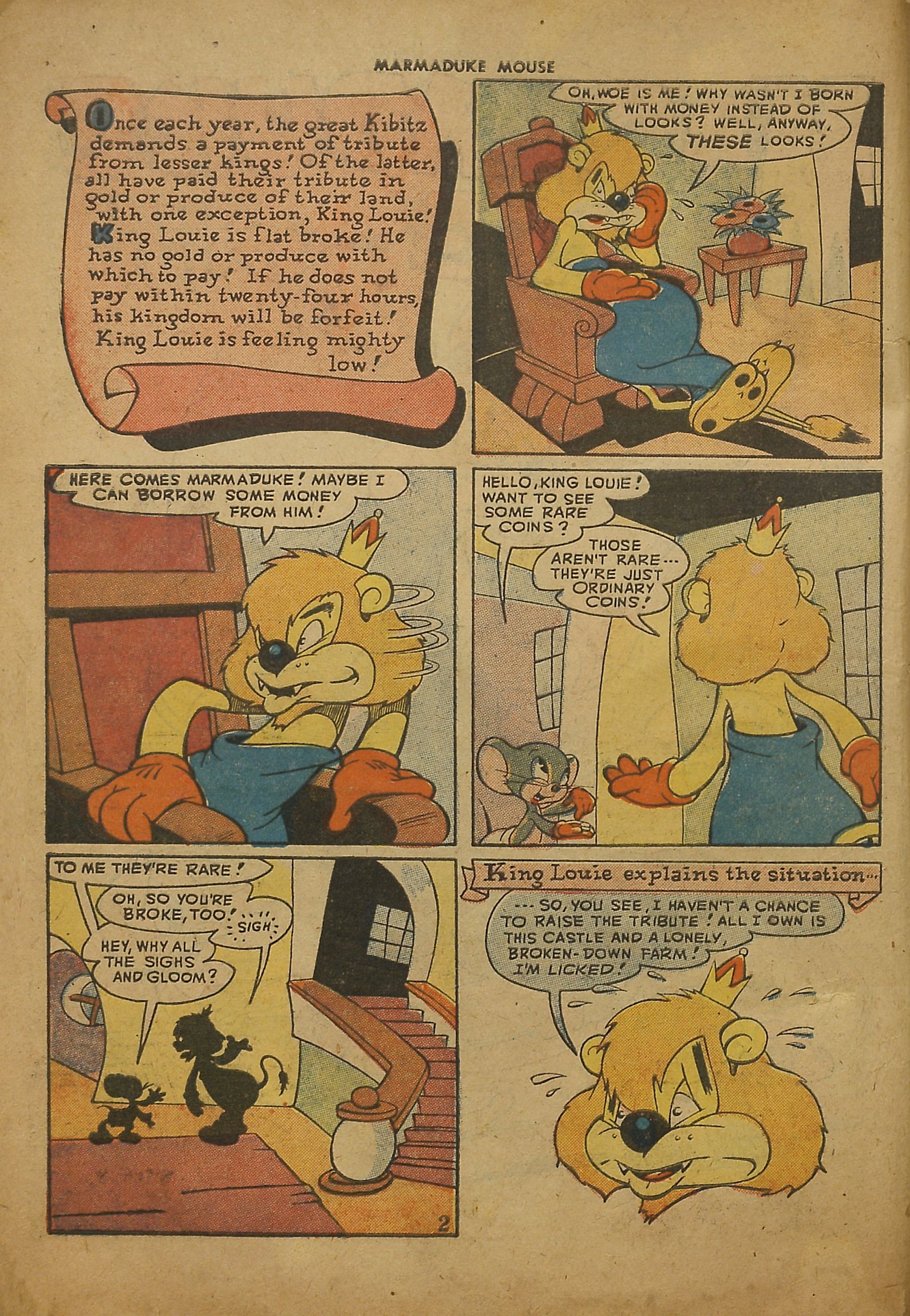 Read online Marmaduke Mouse comic -  Issue #8 - 4