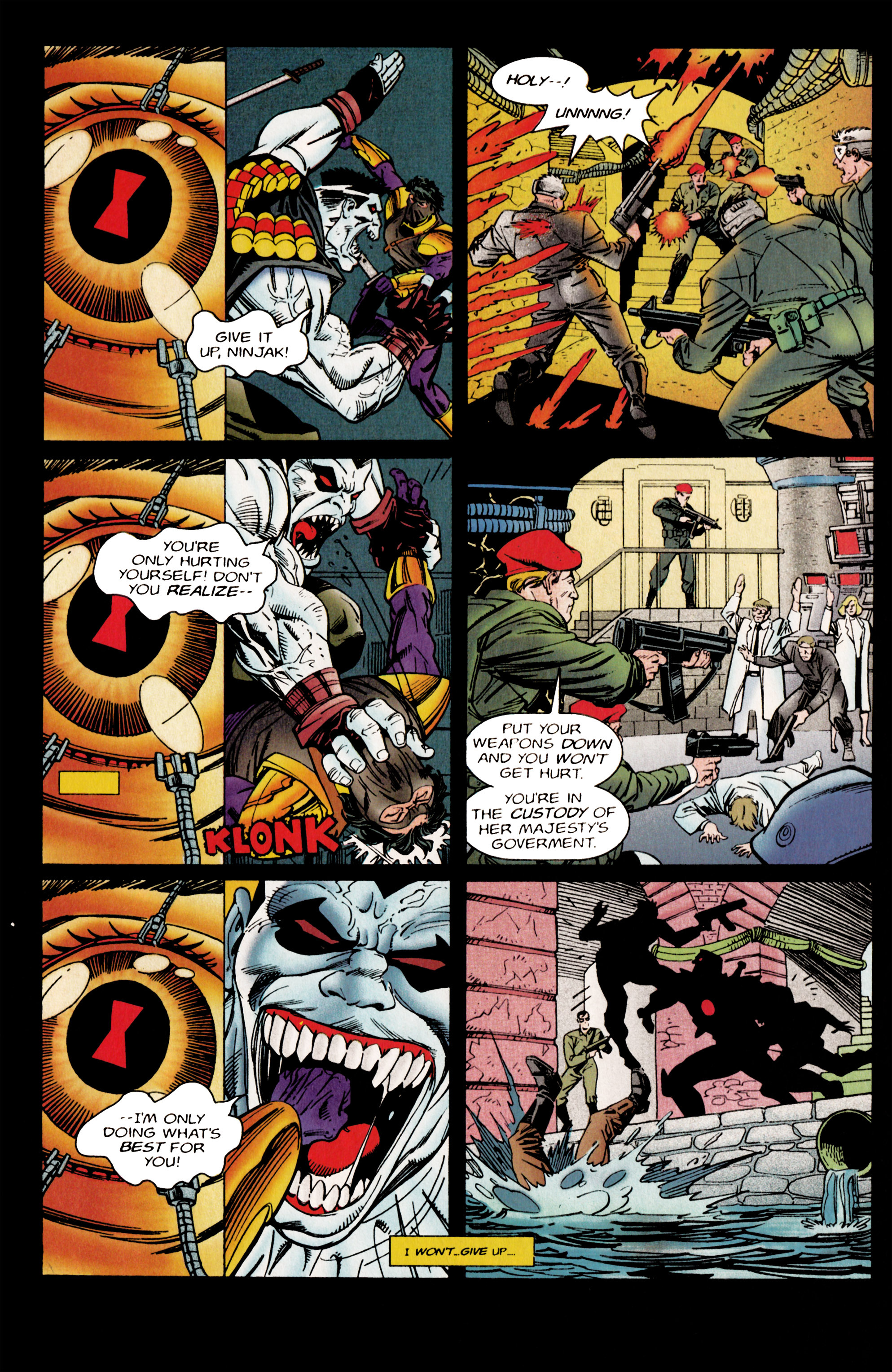 Read online Ninjak (1994) comic -  Issue #21 - 11