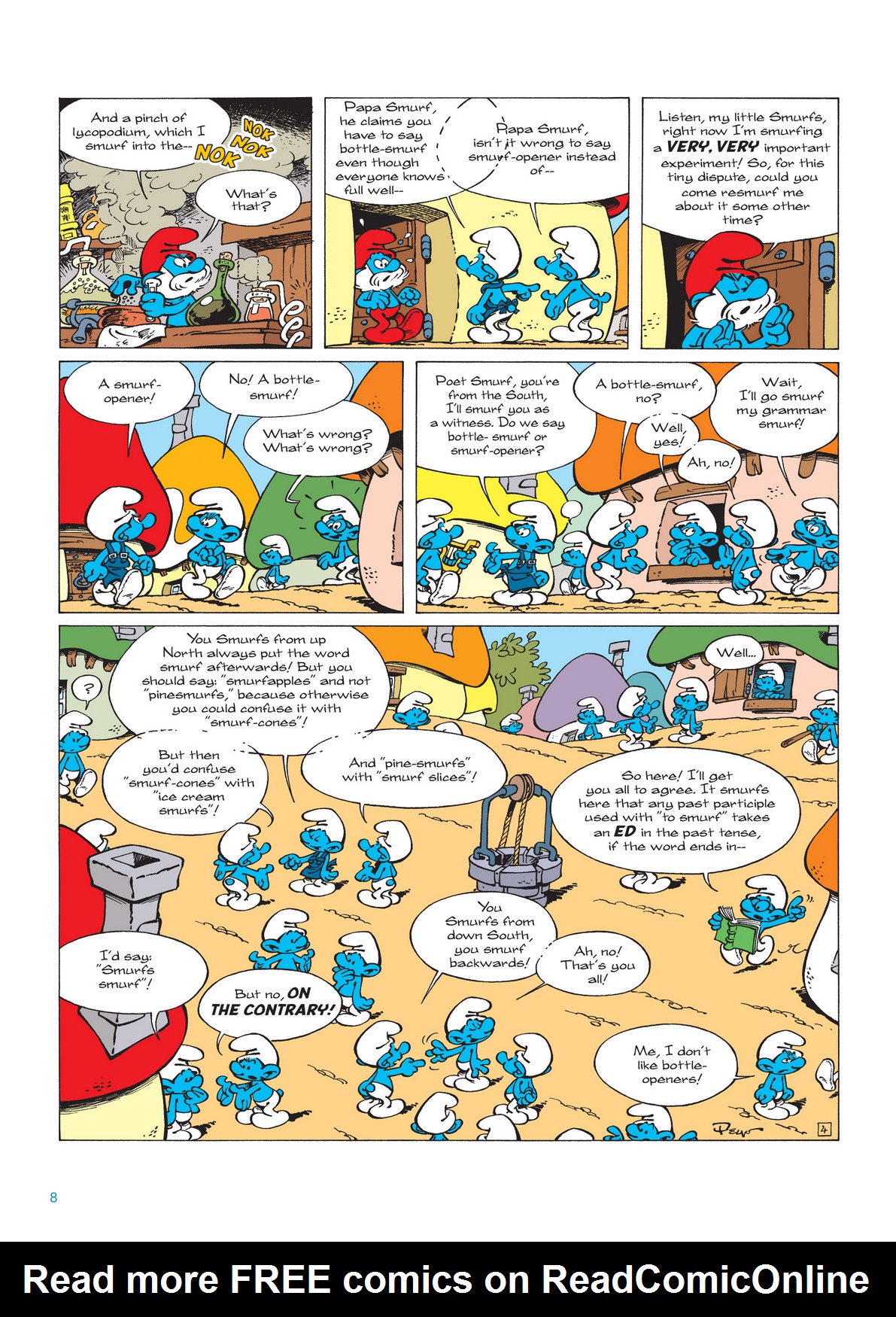 Read online The Smurfs comic -  Issue #12 - 8