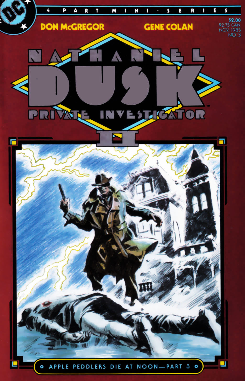 Read online Nathaniel Dusk II comic -  Issue #3 - 1