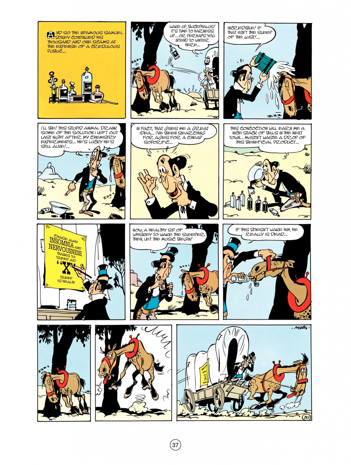 Read online A Lucky Luke Adventure comic -  Issue #38 - 37