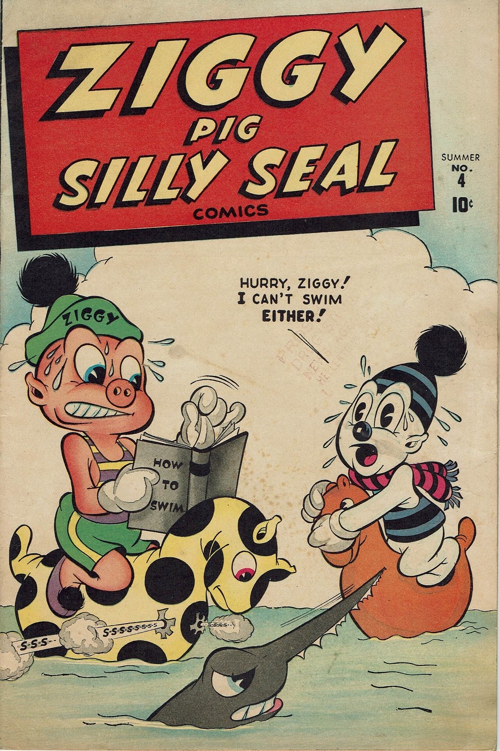 Read online Ziggy Pig-Silly Seal Comics (1944) comic -  Issue #4 - 1