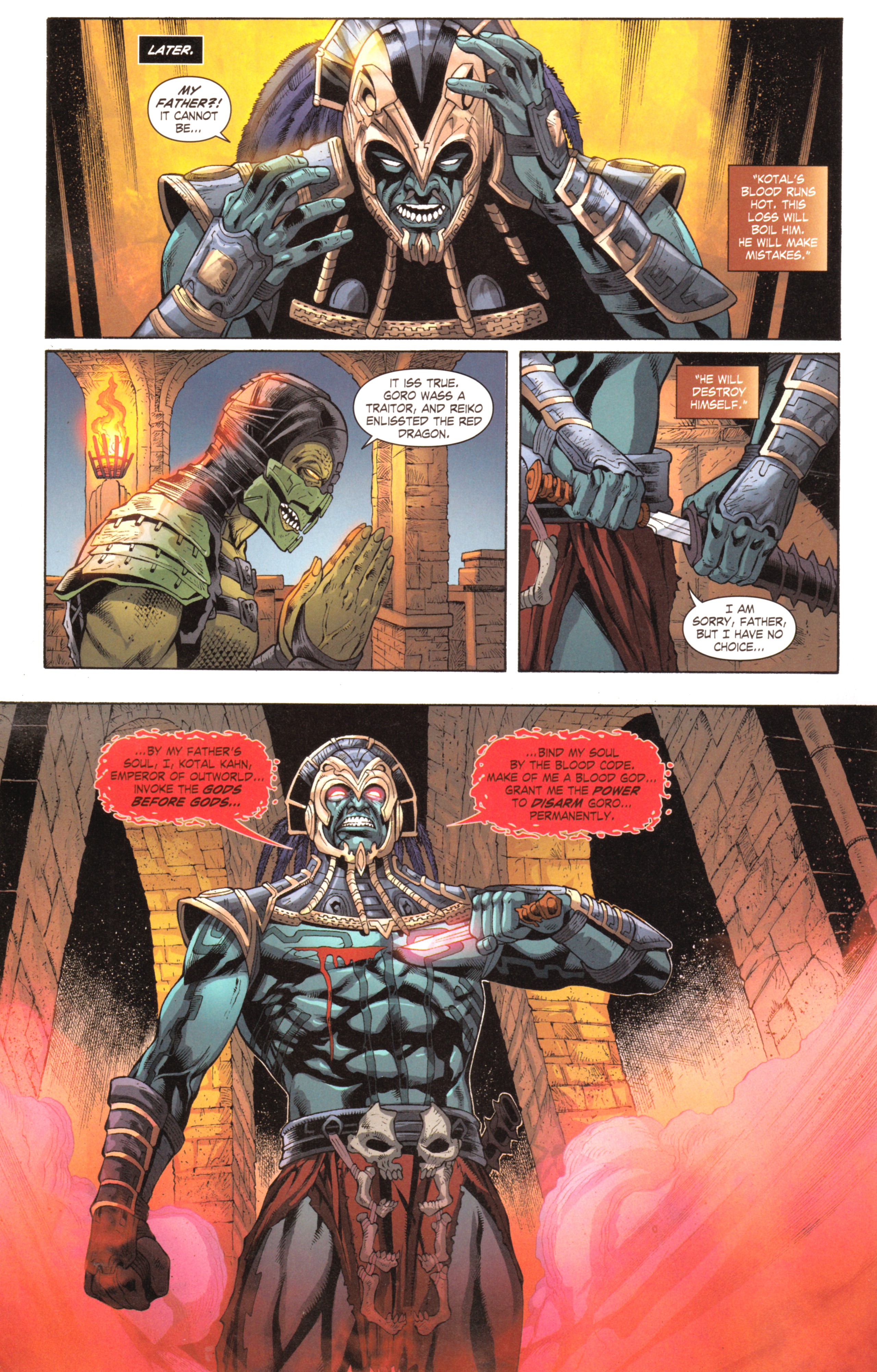 Read online Mortal Kombat X [II] comic -  Issue #3 - 16