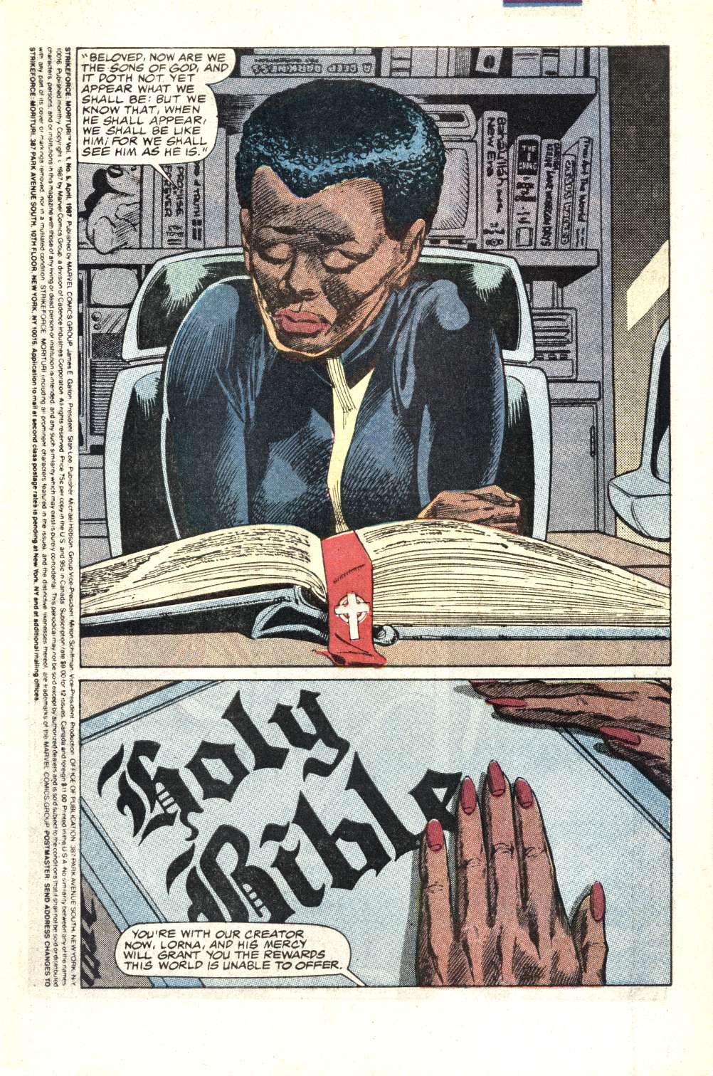 Read online Strikeforce: Morituri comic -  Issue #5 - 2