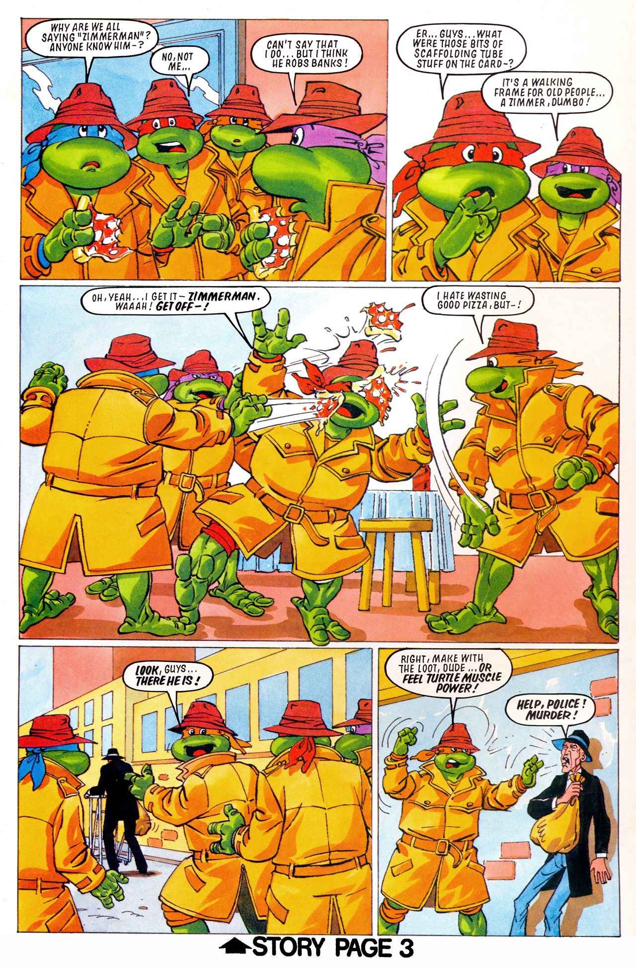 Read online Teenage Mutant Hero Turtles Adventures comic -  Issue #16 - 4