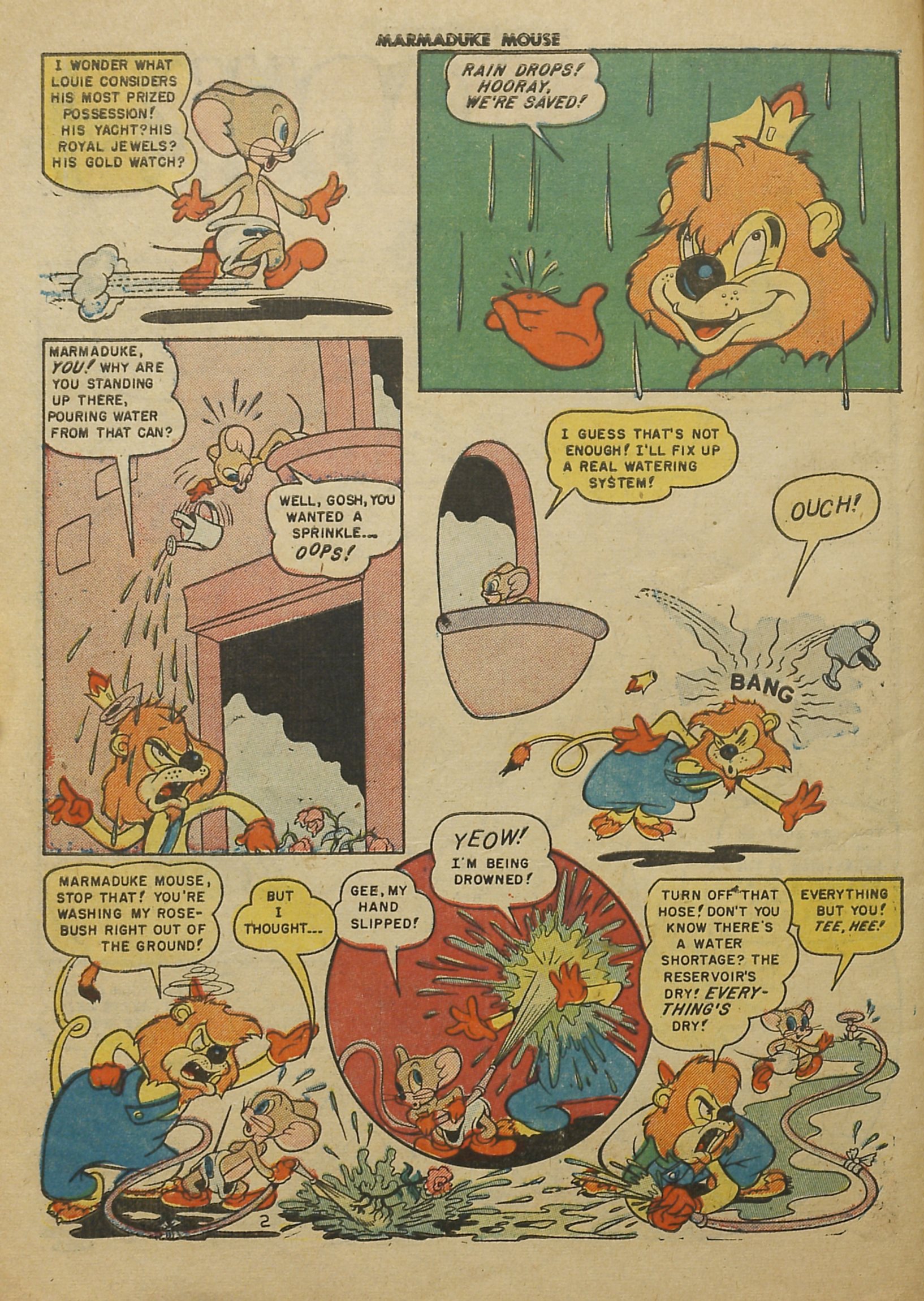 Read online Marmaduke Mouse comic -  Issue #27 - 30